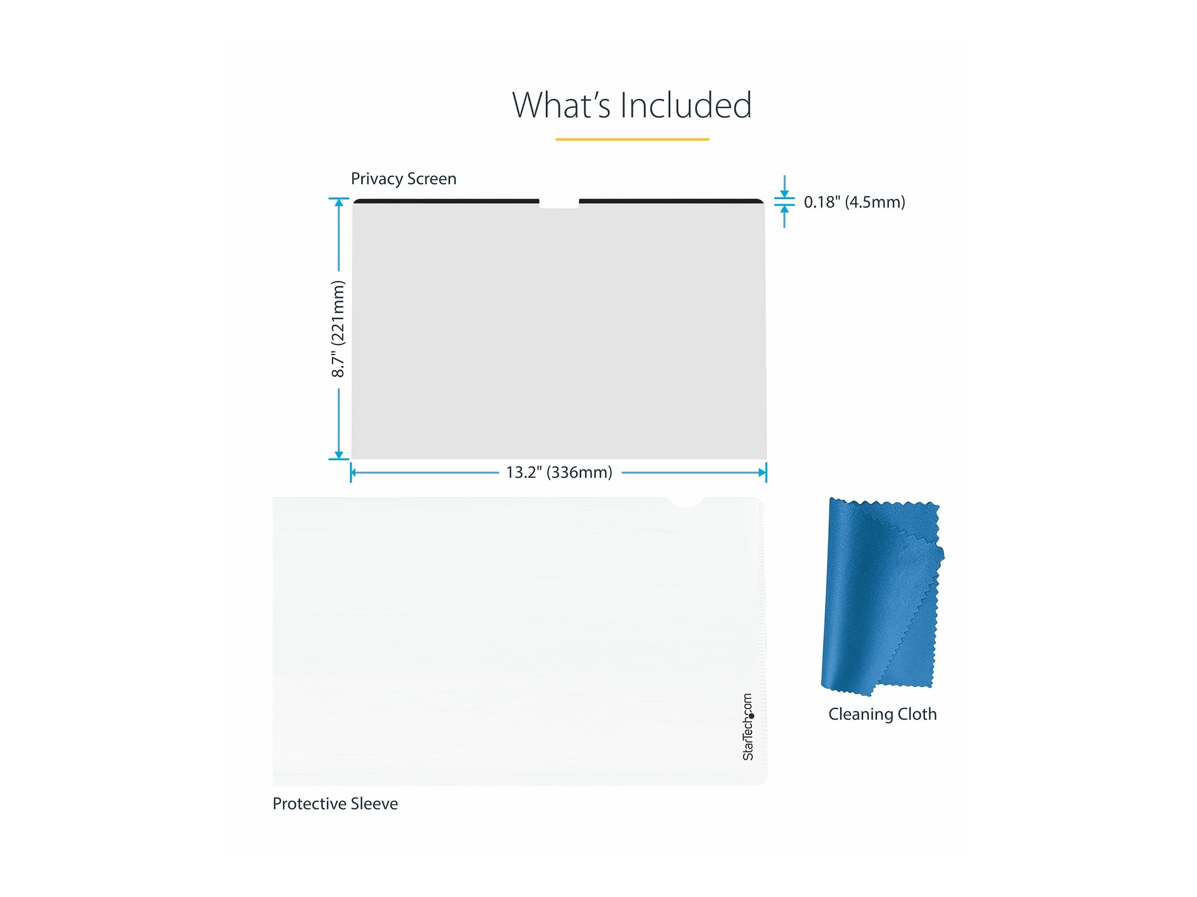 StarTech.com 15MAM-PRIVACY-SCREEN display privacy filter
