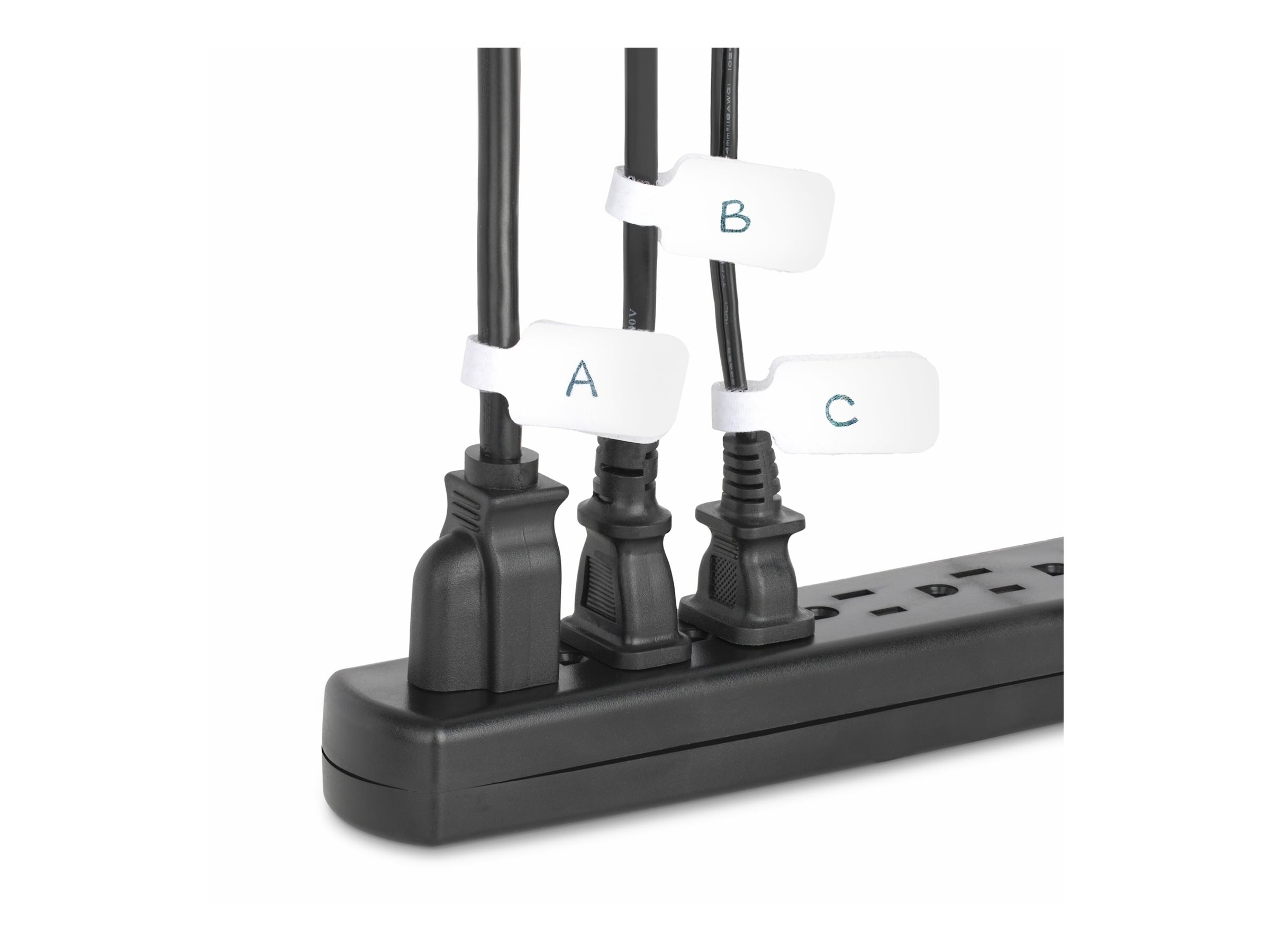 STARTECH Klettverschluss Kabelschilder