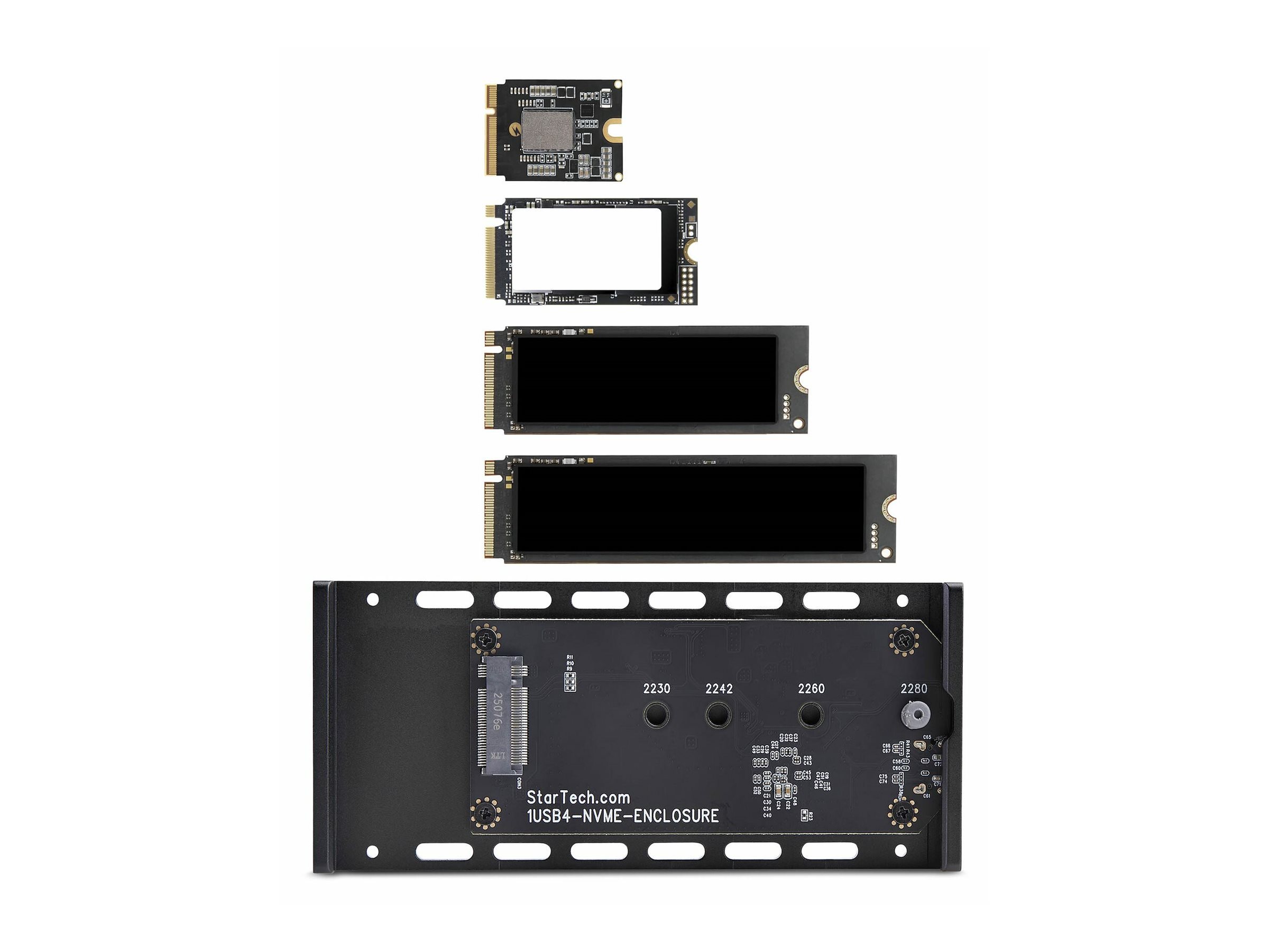 STARTECH USB4m.2 NVMe Gehäuse USB-C