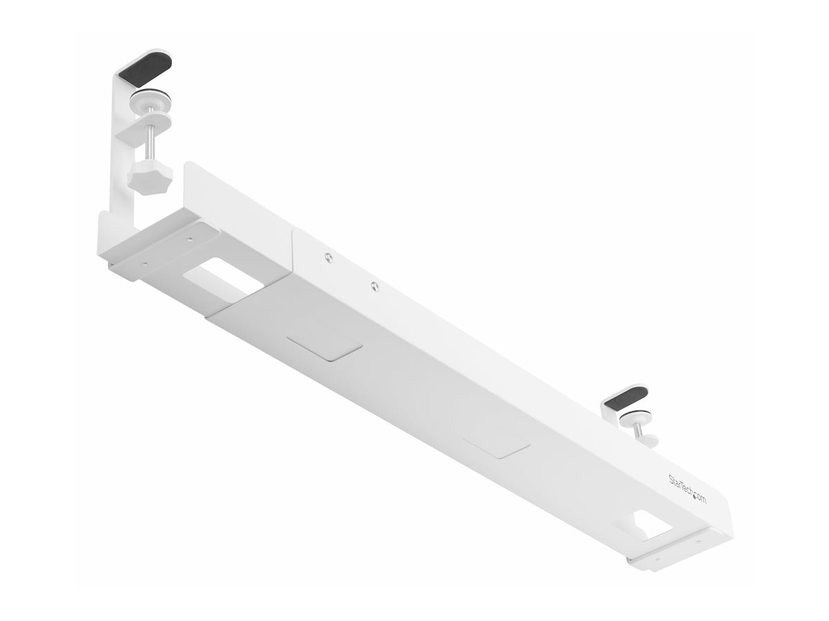 STARTECH Schreibtischkabelkanal Weiss