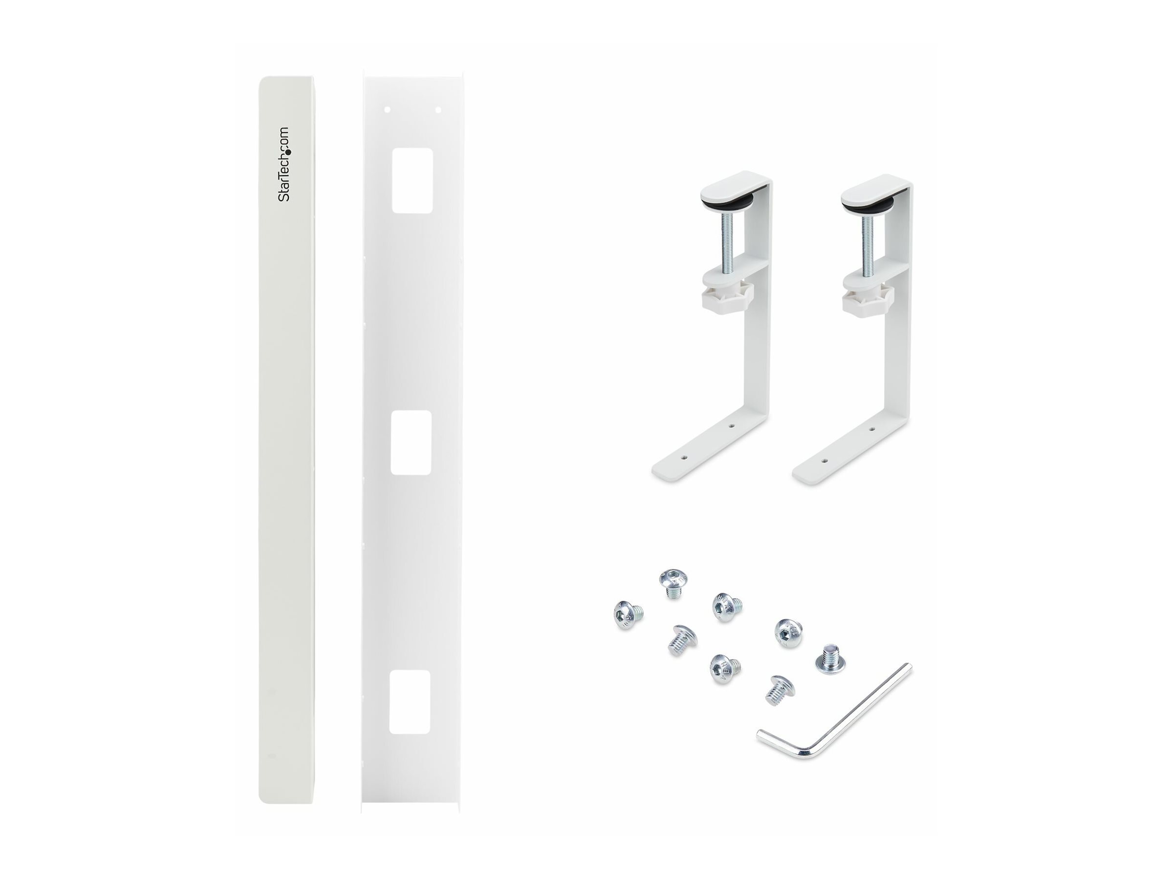 STARTECH Schreibtischkabelkanal Weiss