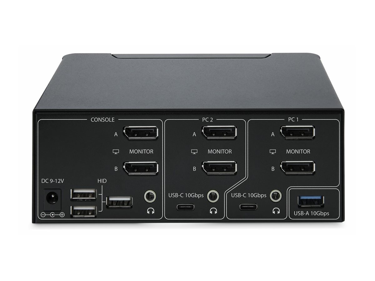 STARTECH Dual-Monitor DP KVM Switch 8K