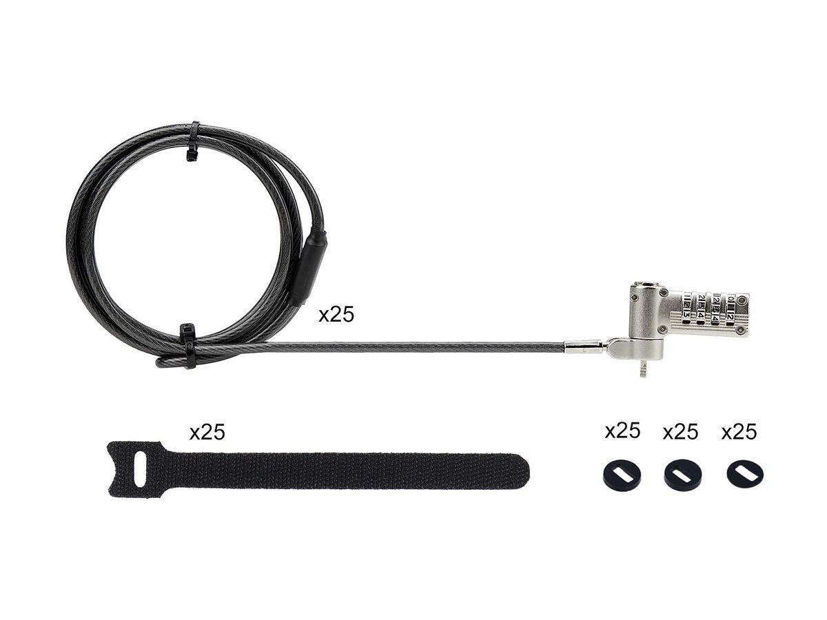 STARTECH 3-in-1 Laptopschloss 2m