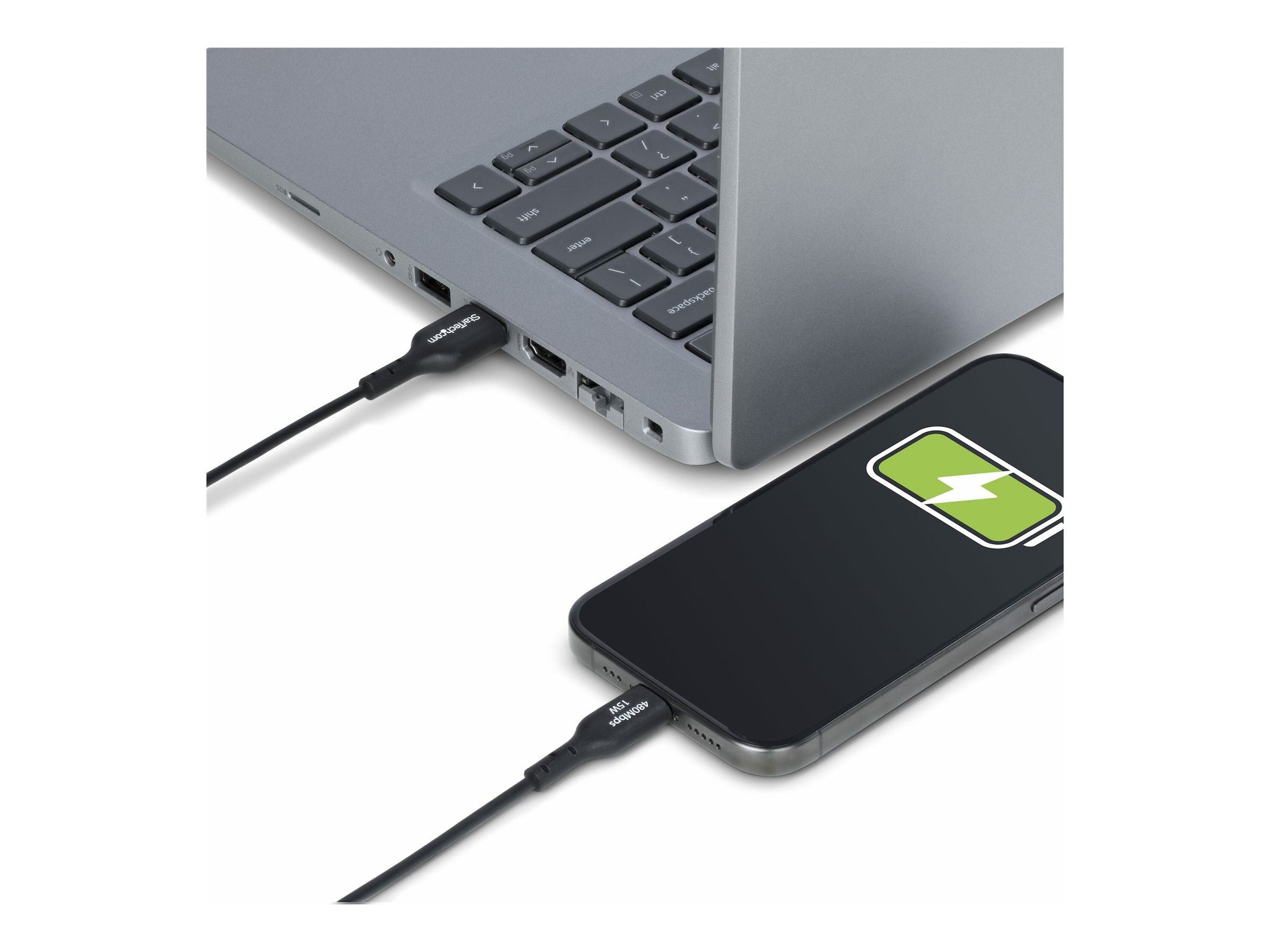 STARTECH 2m USB-A auf USB-C Ladekabel