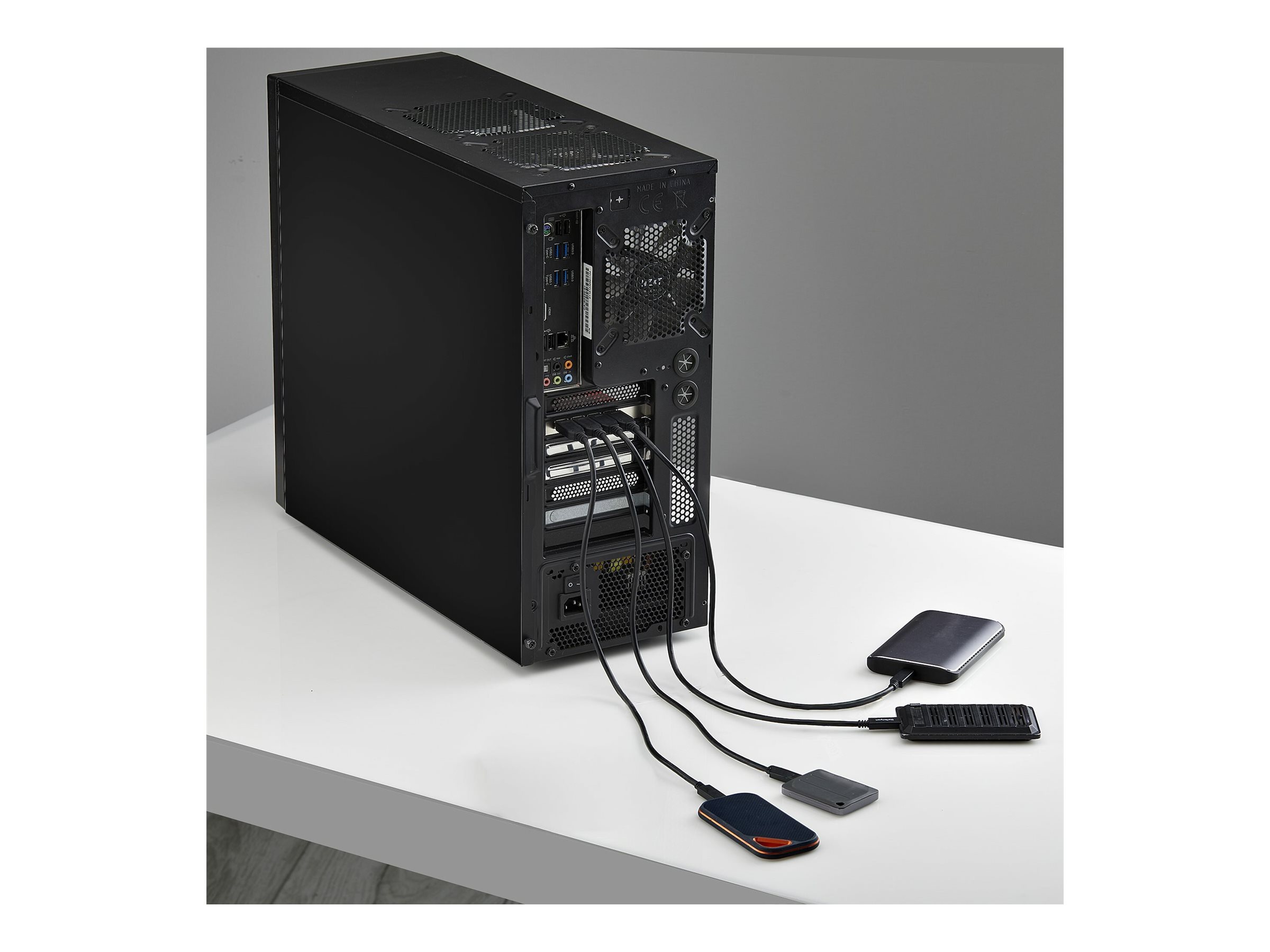 StarTech.com P10Q4A-USB-CARD interface cards/adapter