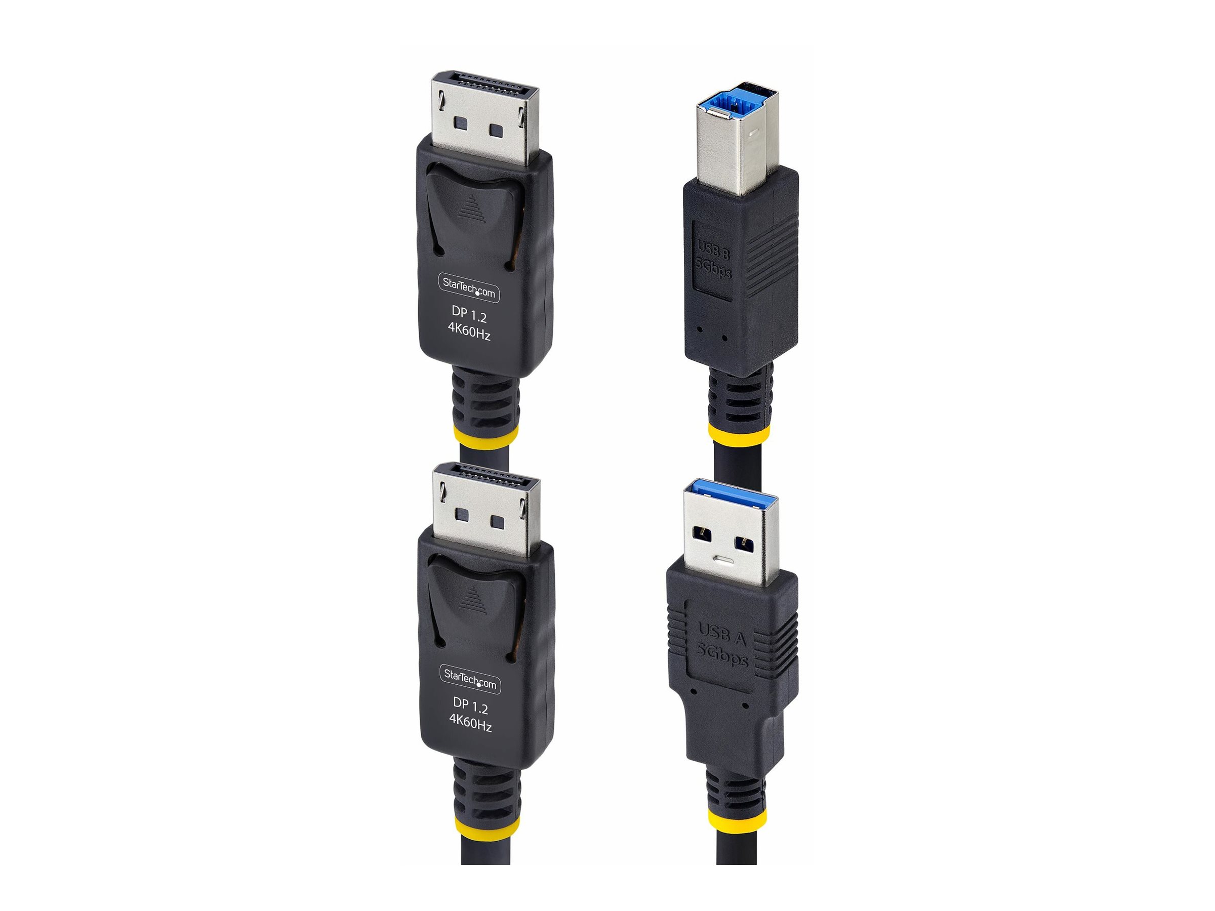 STARTECH 1,8m DP und USB KVM Kabel 4K