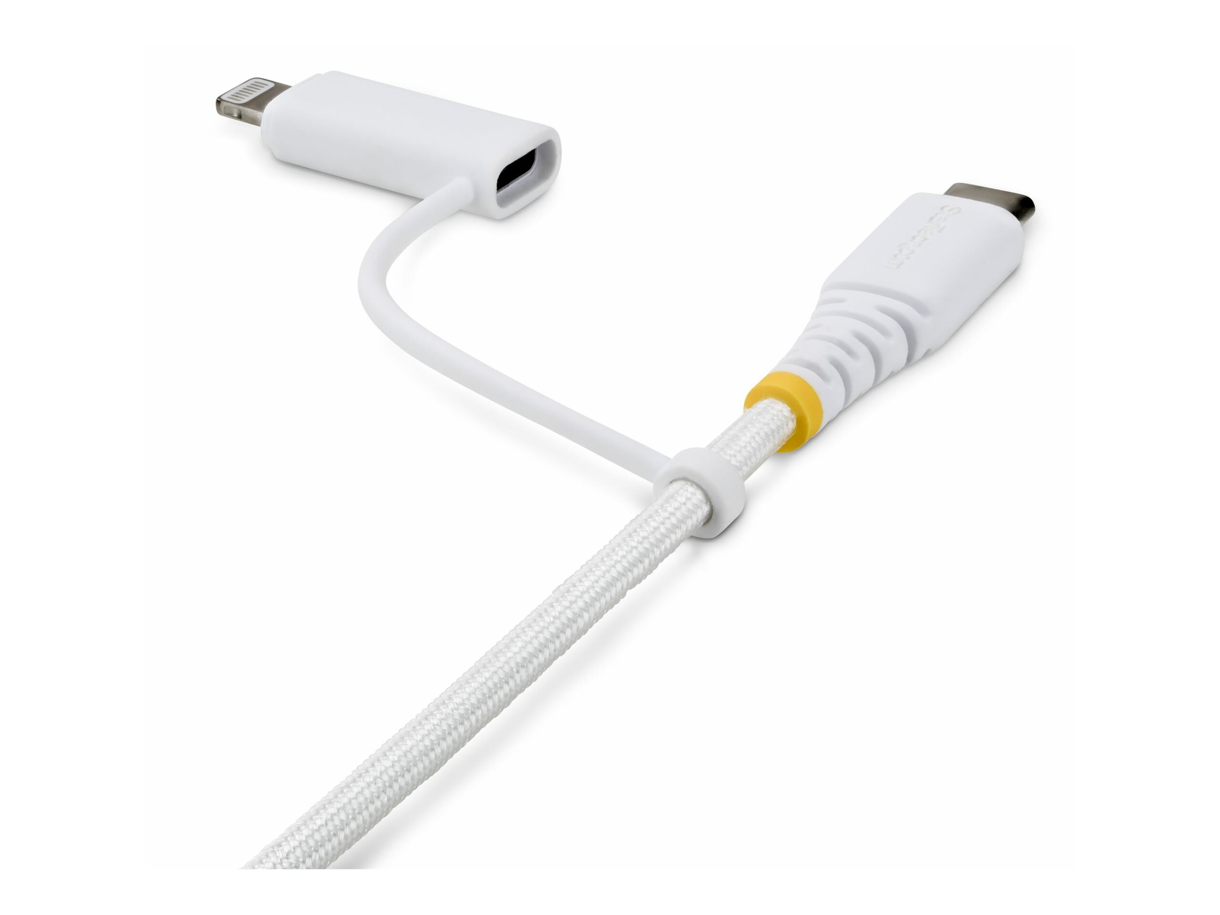 STARTECH 2m 6ft 2-in-1 Rugged USB-C