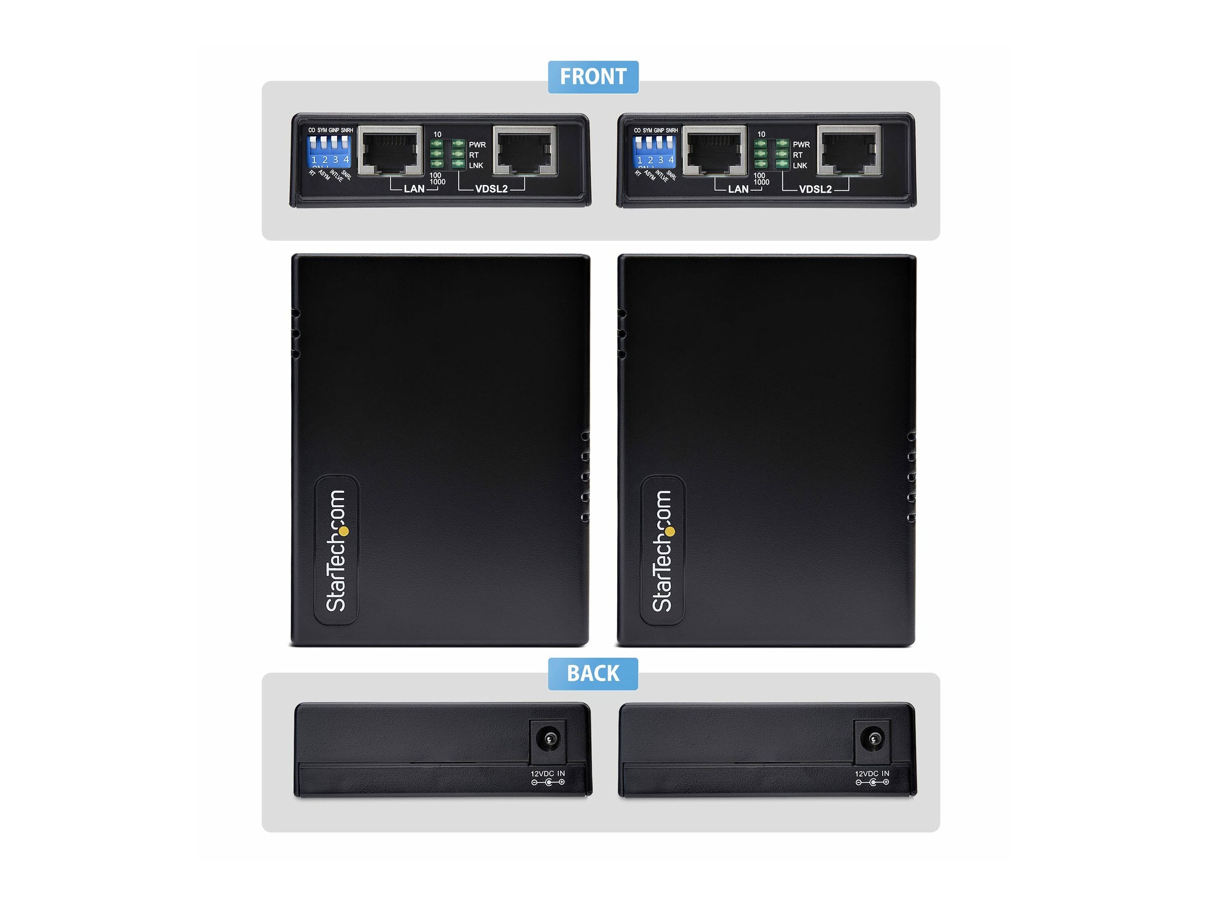 STARTECH VDSL2 Ethernet Extender Kit