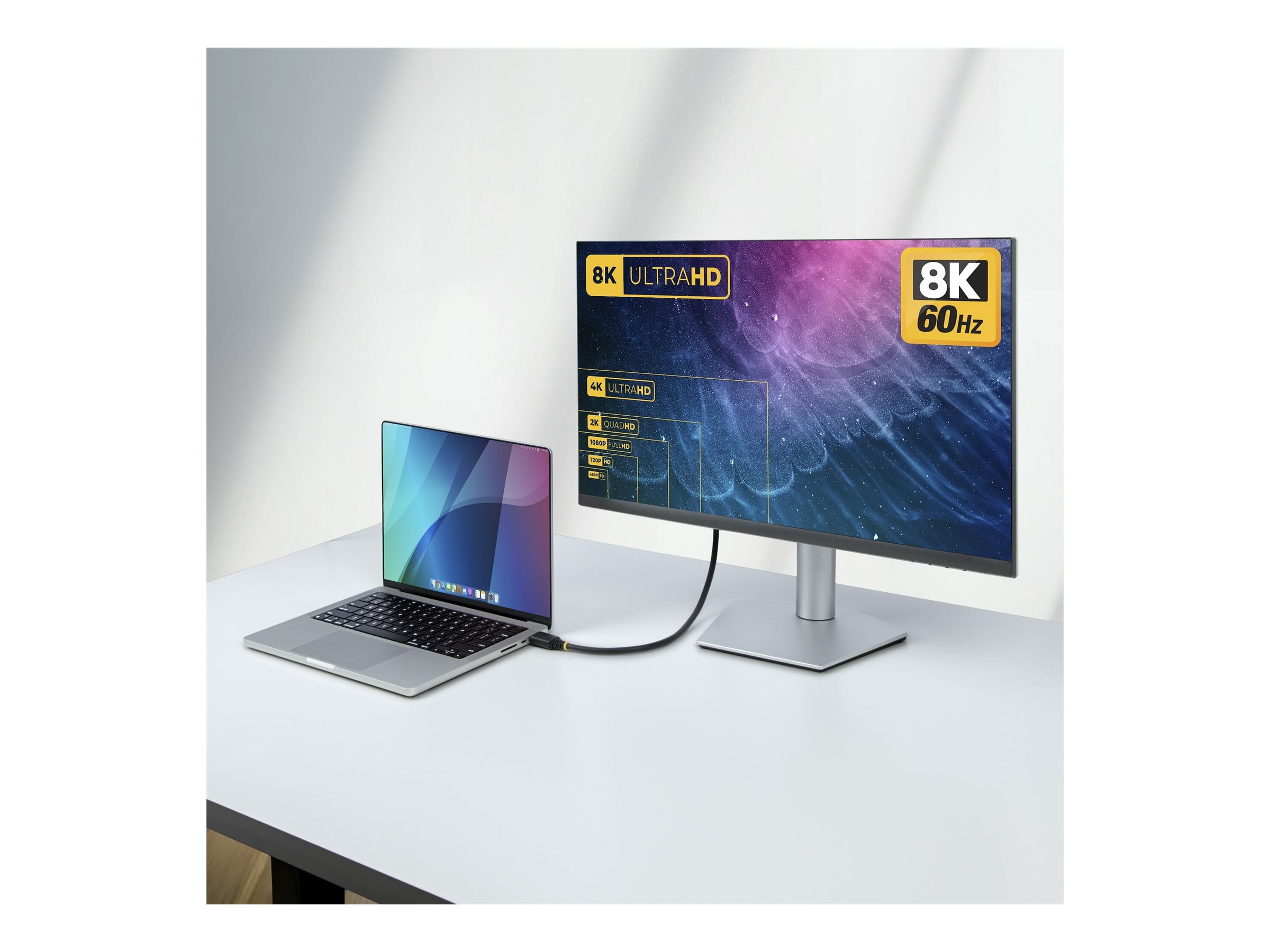 STARTECH 50cm UHD HDMI 2.1 Kabel 8K60Hz