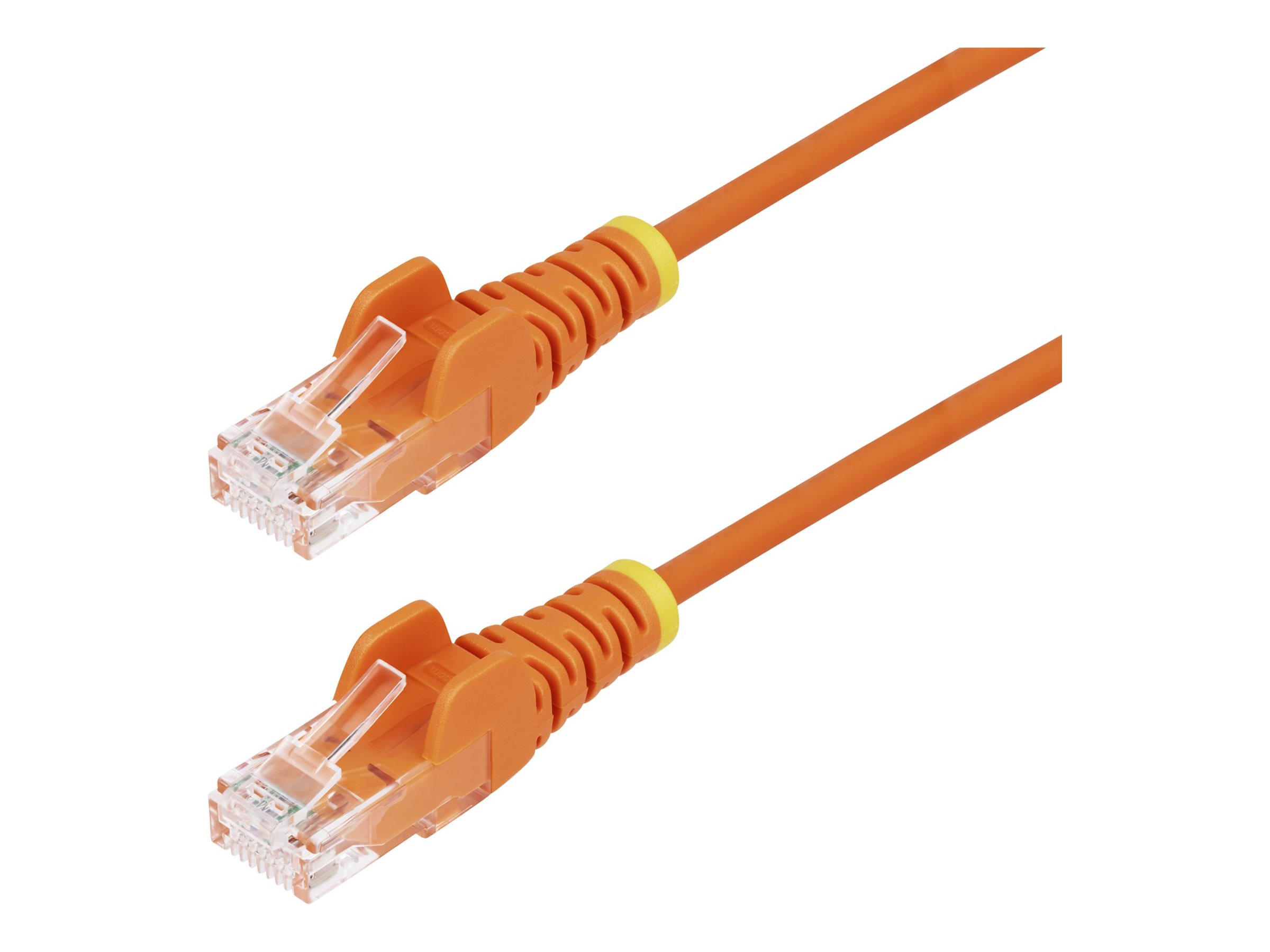 STARTECH 25cm Orangenes Slim CAT6-Kabel