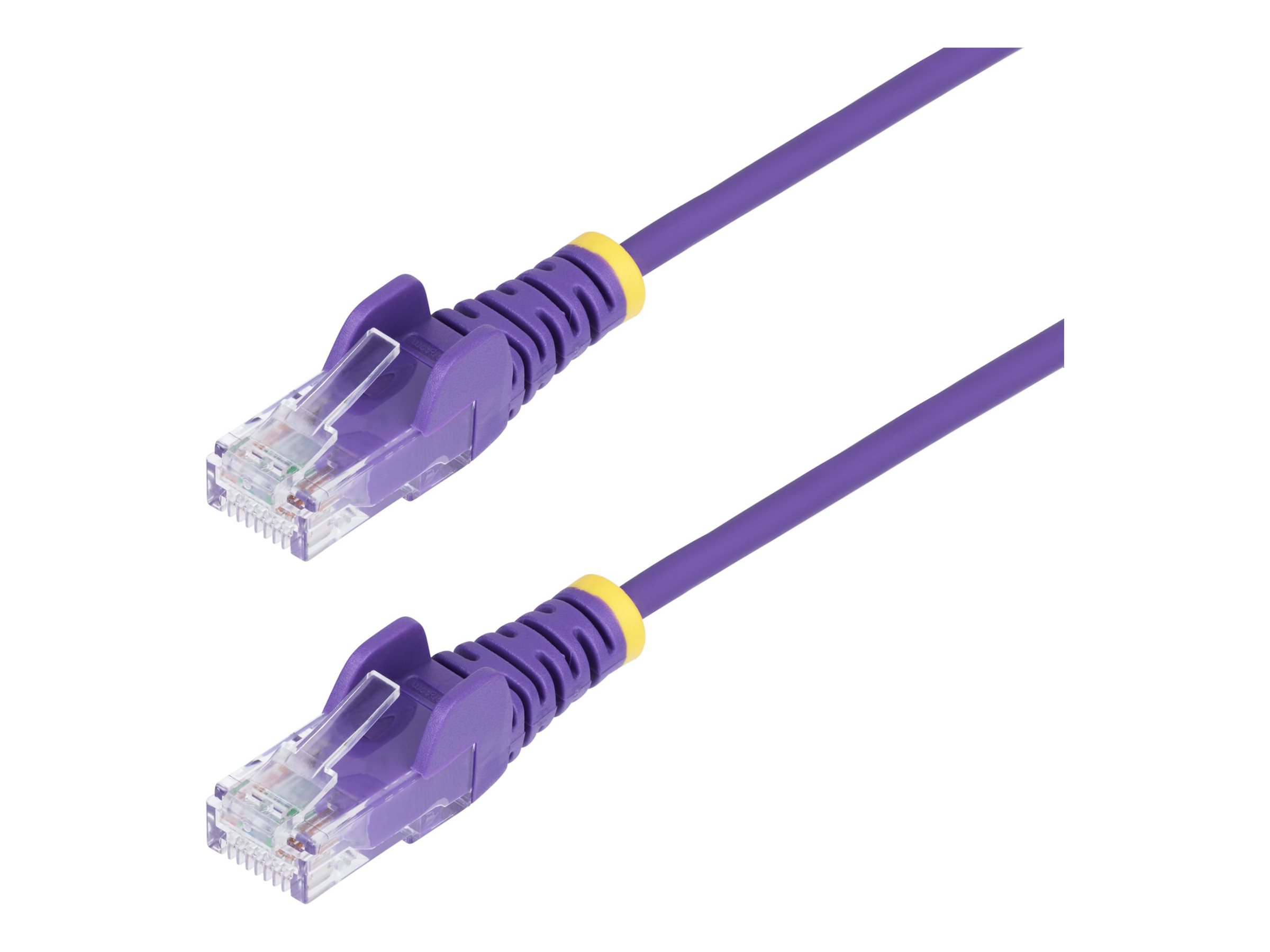 STARTECH 25cm Lila Slim CAT6-Kabel