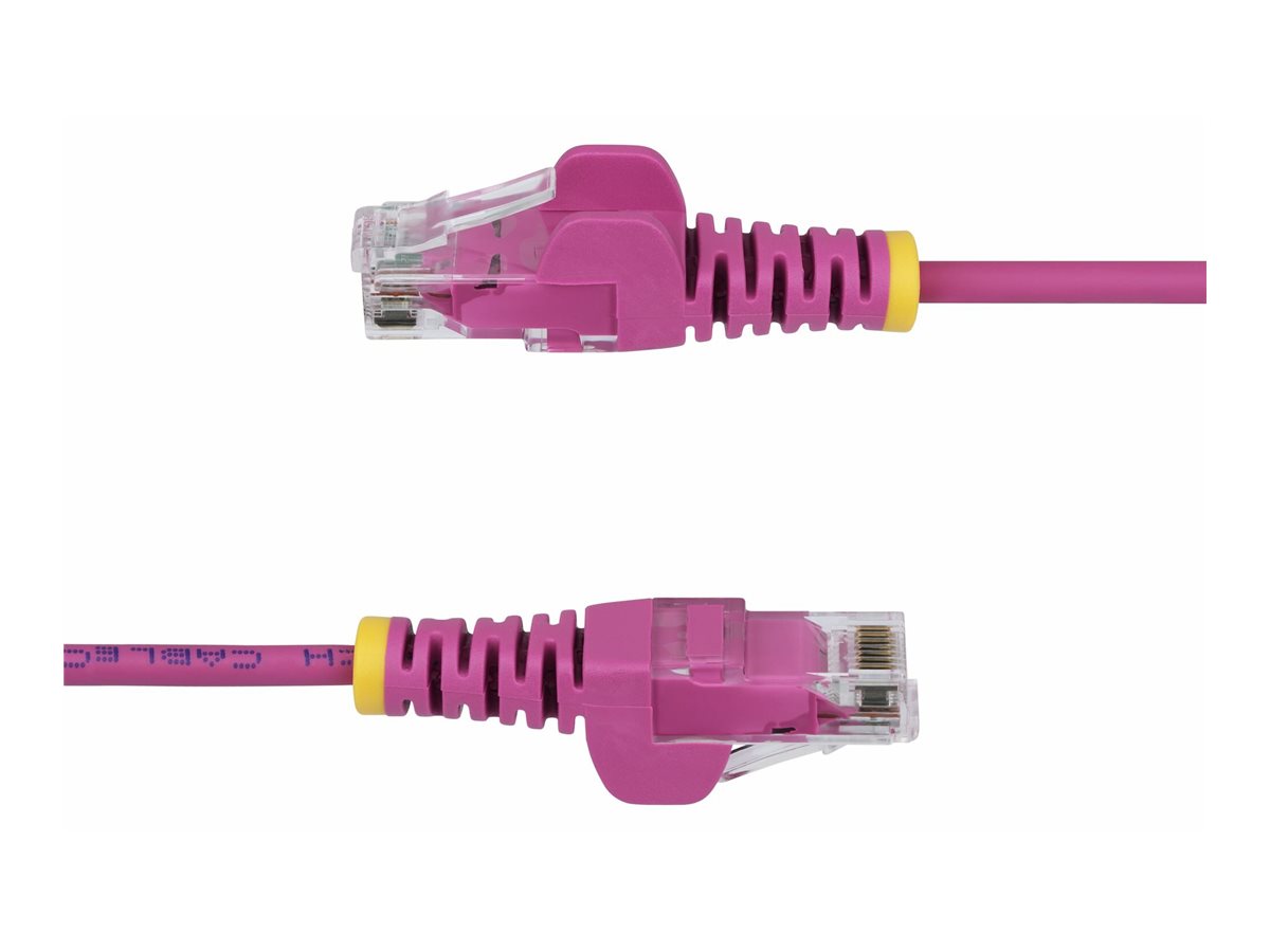 STARTECH 25cm Pink Slim CAT6-Kabel