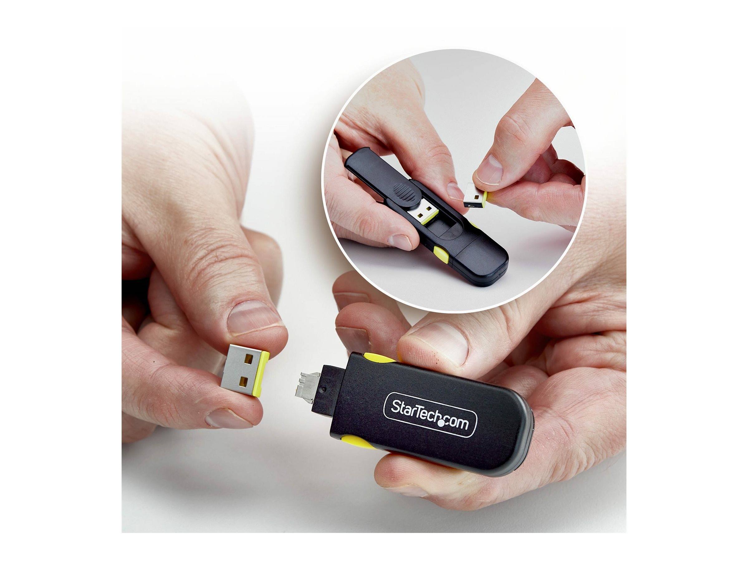 STARTECH USB-A Port Blocker Key
