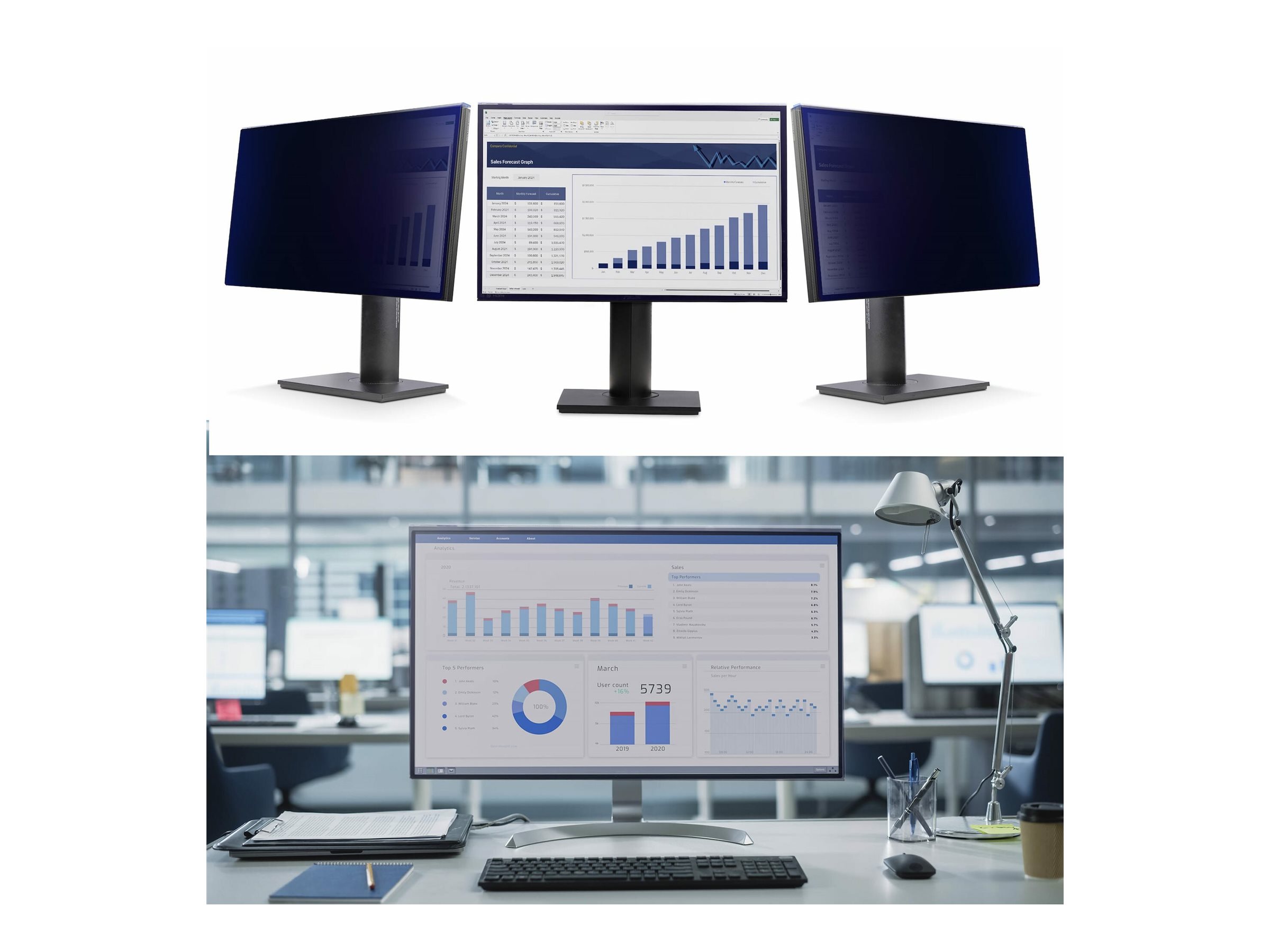 STARTECH 54,61cm Monitor Privacy Filter