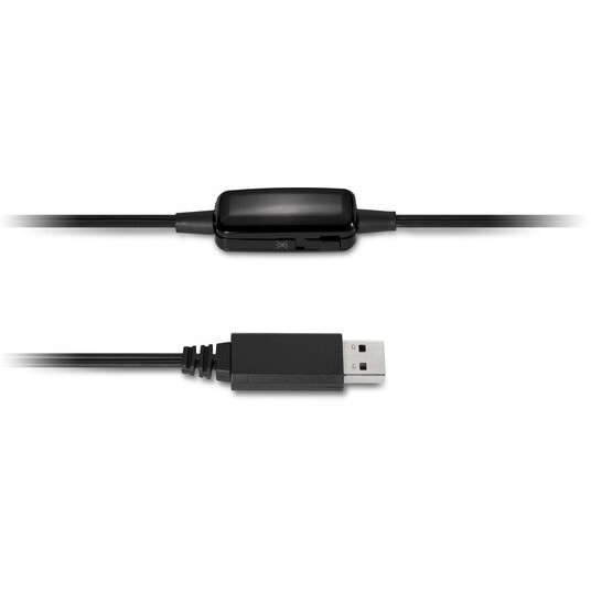 Kensington Classic USB-A Headset mit Mikrofon und Lautstärkeregler