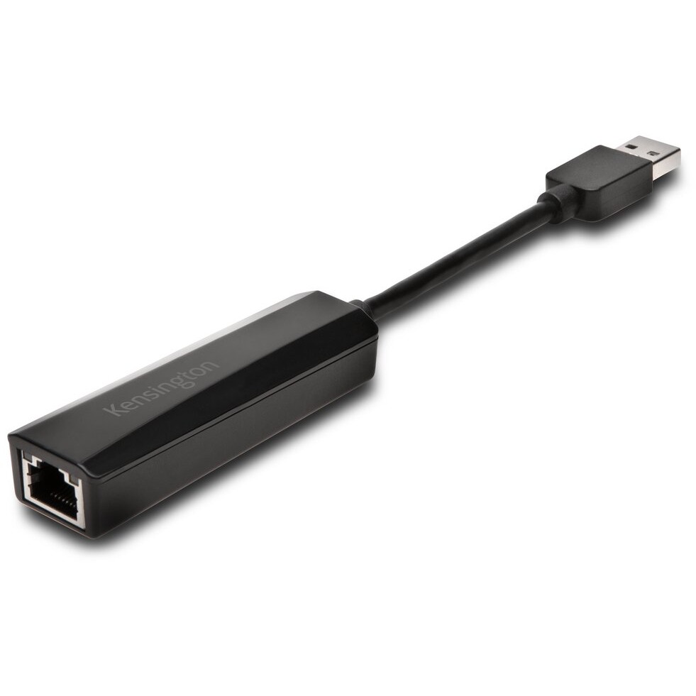 Kensington UA0000E USB-A-Ethernet-Adapter – schwarz