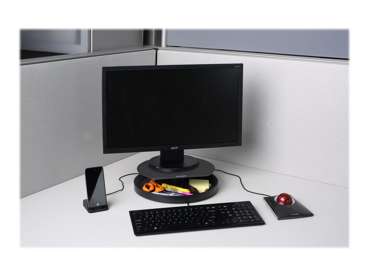 Kensington Monitorständer drehbar max.18kg.schw.Smartfit