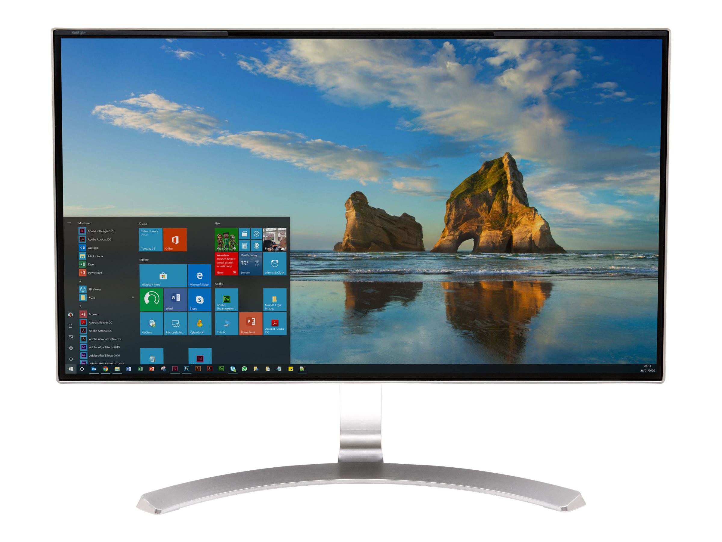 Kensington MagPro™ Magnetischer Blickschutzfilter für 24-Monitore (16:10)