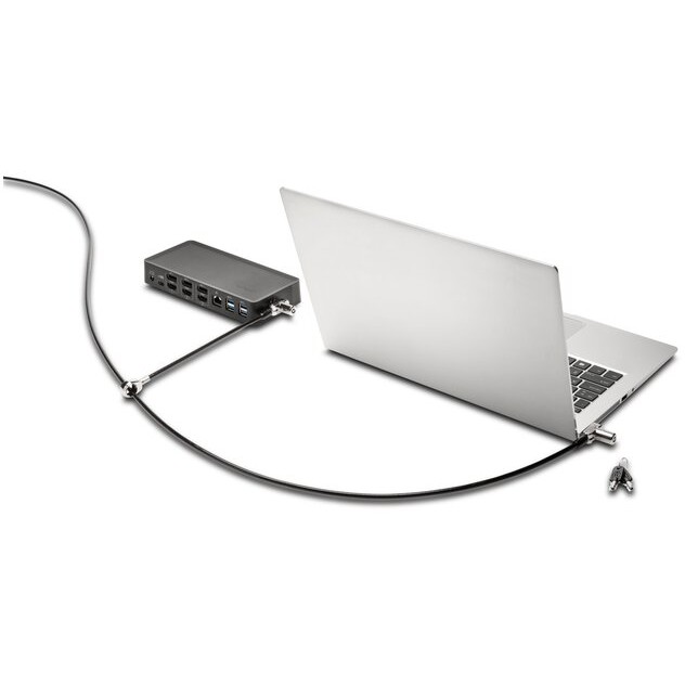 Kensington Notebookschloss Universell 3in-1 Twin Head