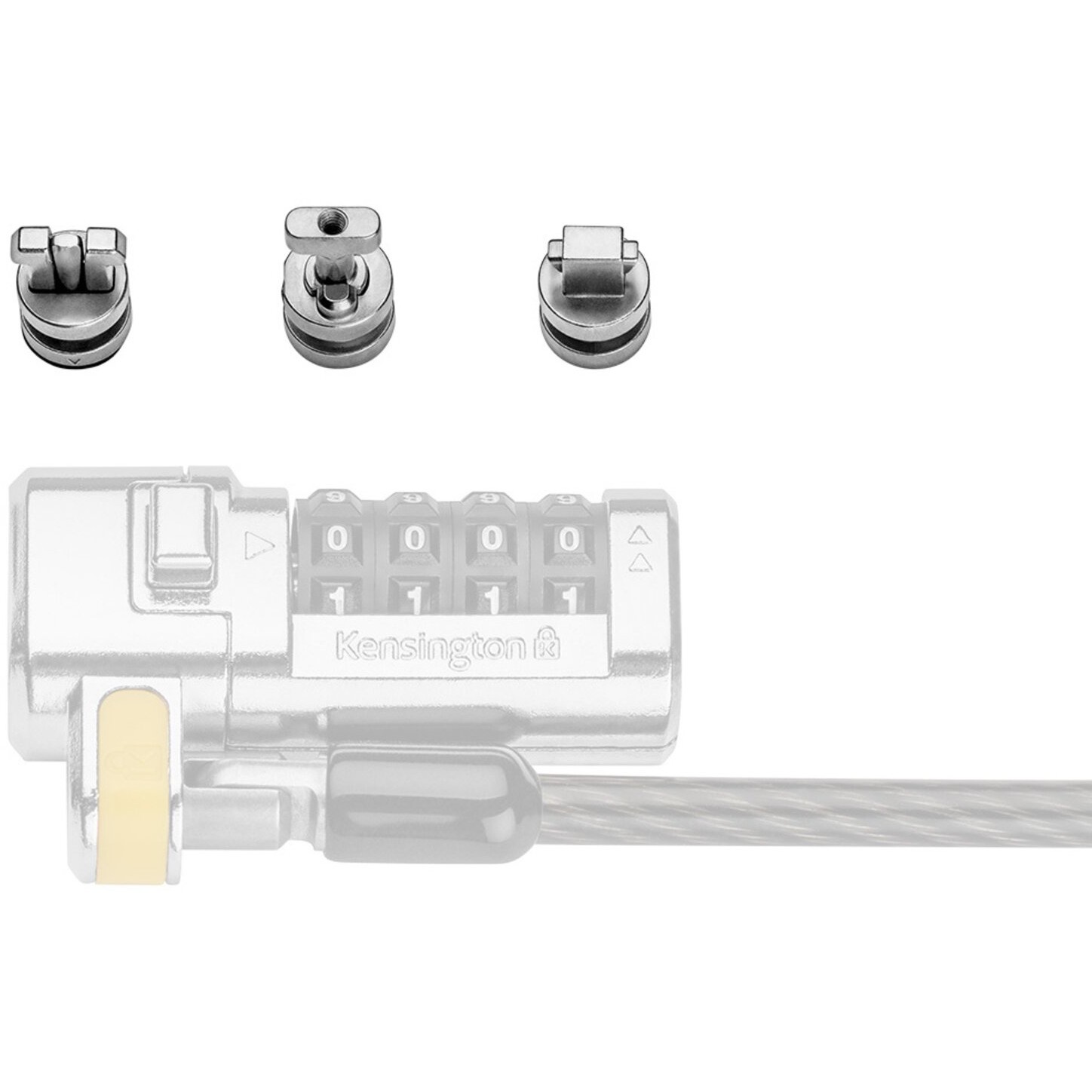 Kensington ClickSave Verankerung 3-in-1  T-Bar-Wedge-Nano