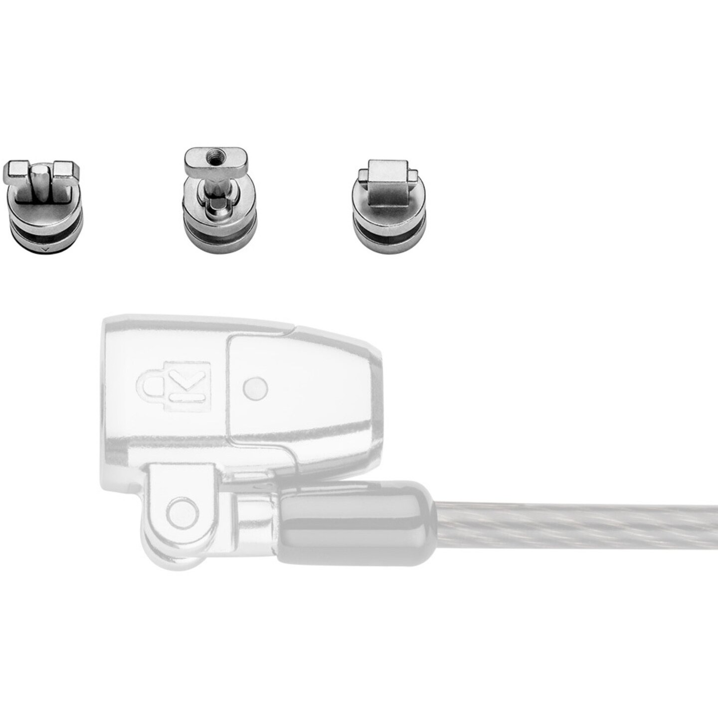 Kensington ClickSave Verankerung 3-in-1  T-Bar-Wedge-Nano