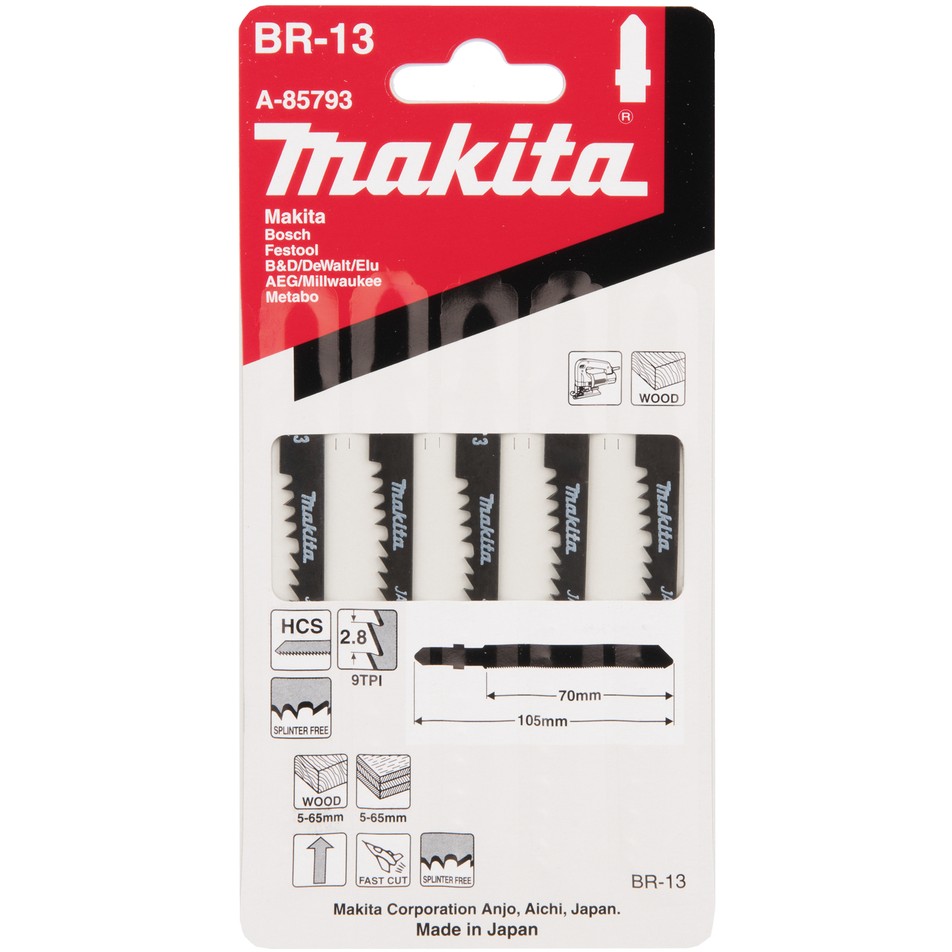 Makita A-85793 Stichsägeblatt BR-13
