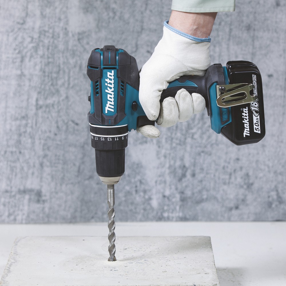 Makita DHP482RFX9 Akku-Schlagbohrschrauber 18V