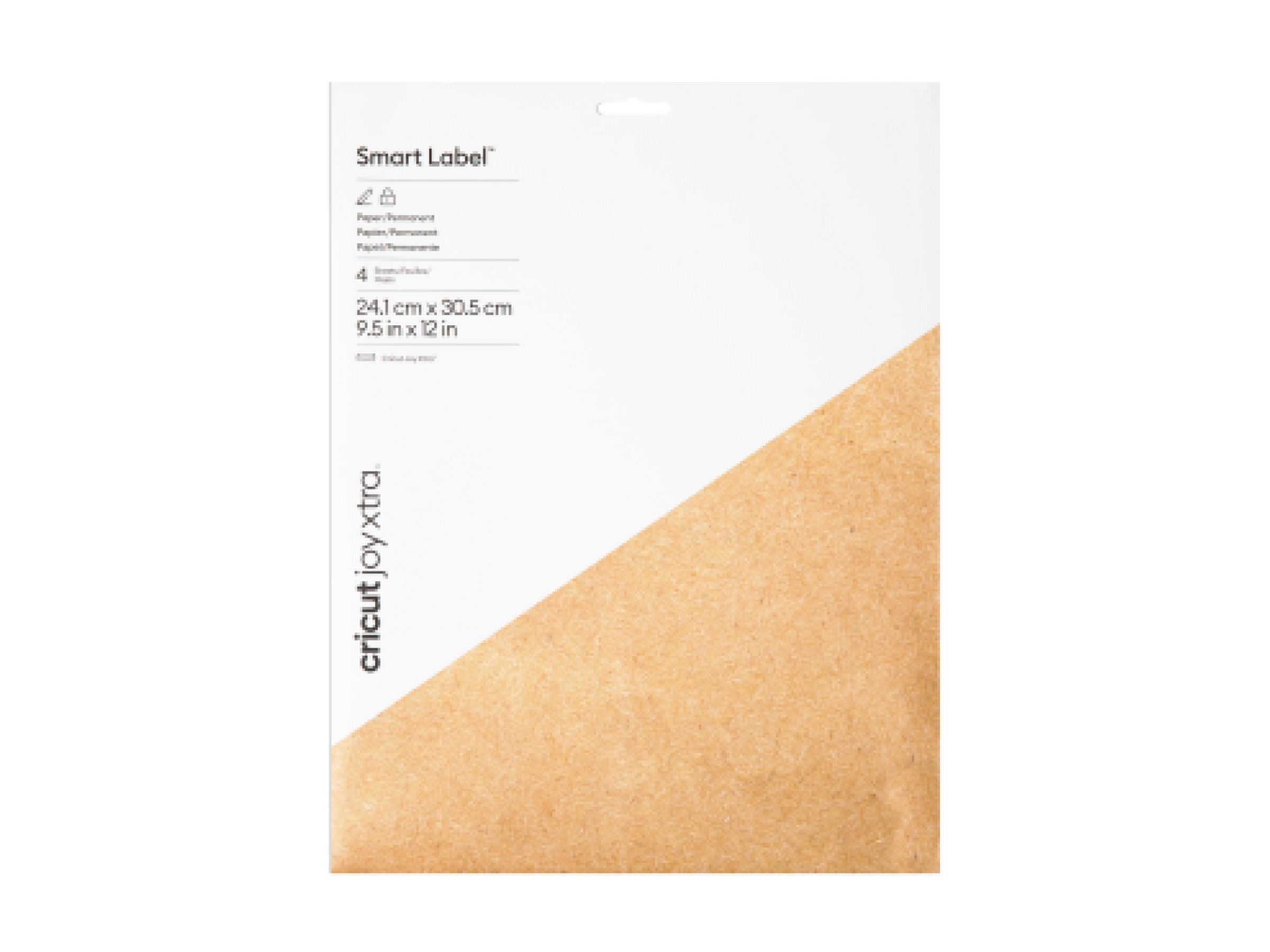 CRICUT Smart Kraft Labels 21x30,5cm (P)