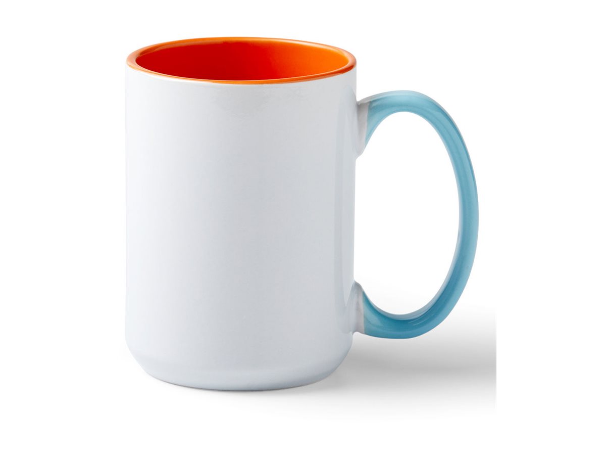 CRICUT mug sahara orange/blue 440ml (P)