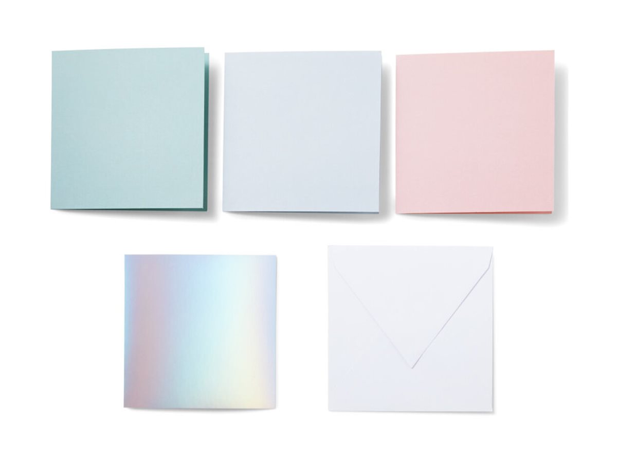 CRICUT Cut-Away Cards Pastel S40 (P)