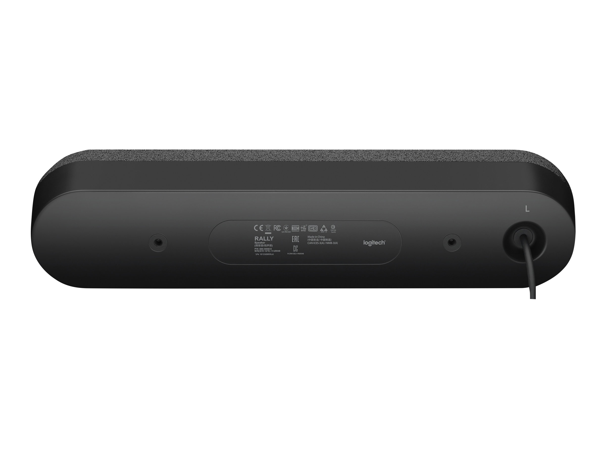 LOGI Rally Speaker GRAPHITE - ANALOG