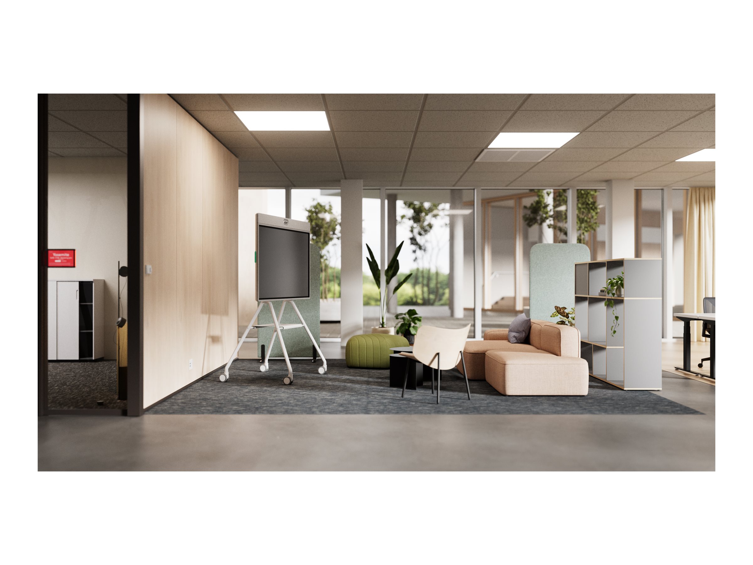 LOGI Rally Board 65 Cart White