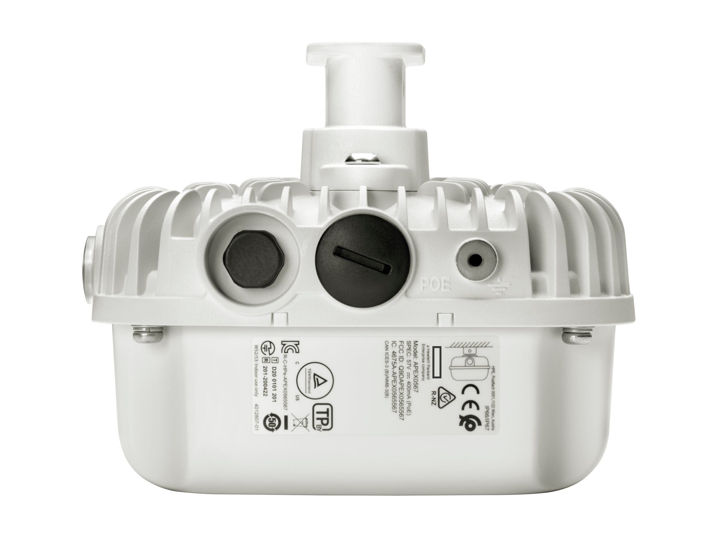 HPE Aruba Networking AP-567 (RW) 802.11ax Dual 2x2 Radio Integrated Directional Antennas Outdoor AP