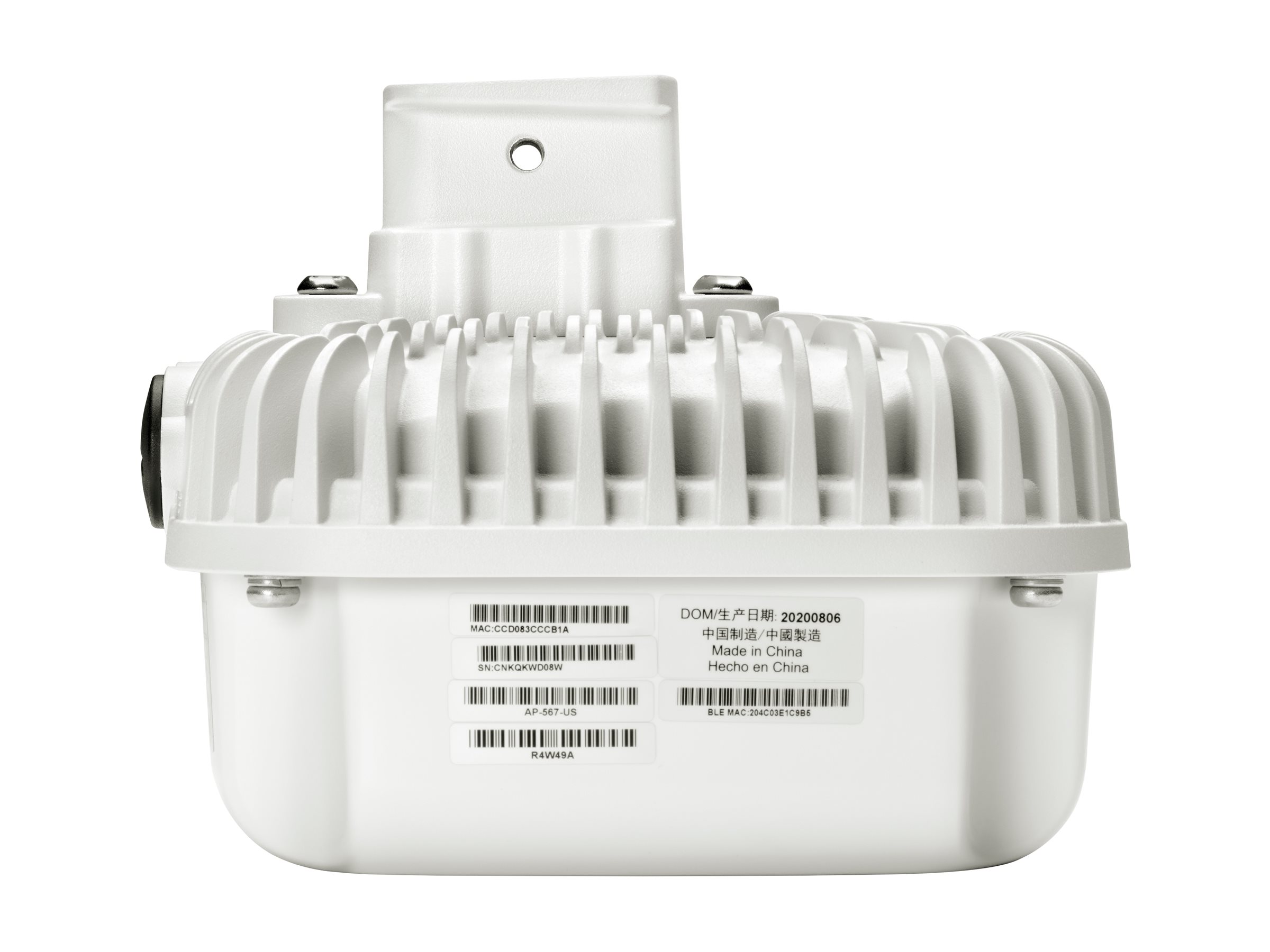 HPE Aruba Networking AP-567 (RW) 802.11ax Dual 2x2 Radio Integrated Directional Antennas Outdoor AP