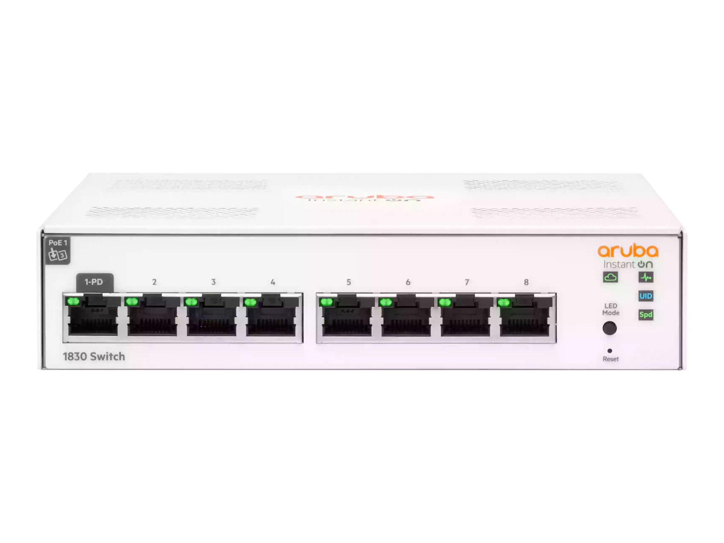 8P HP Enterprise Aruba Instant On 1830 Switch