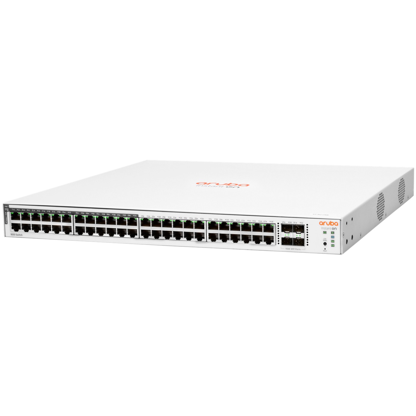 HPE Aruba Networking Aruba Instant On 1830 48G 24p Class4 PoE 4SFP 370W
