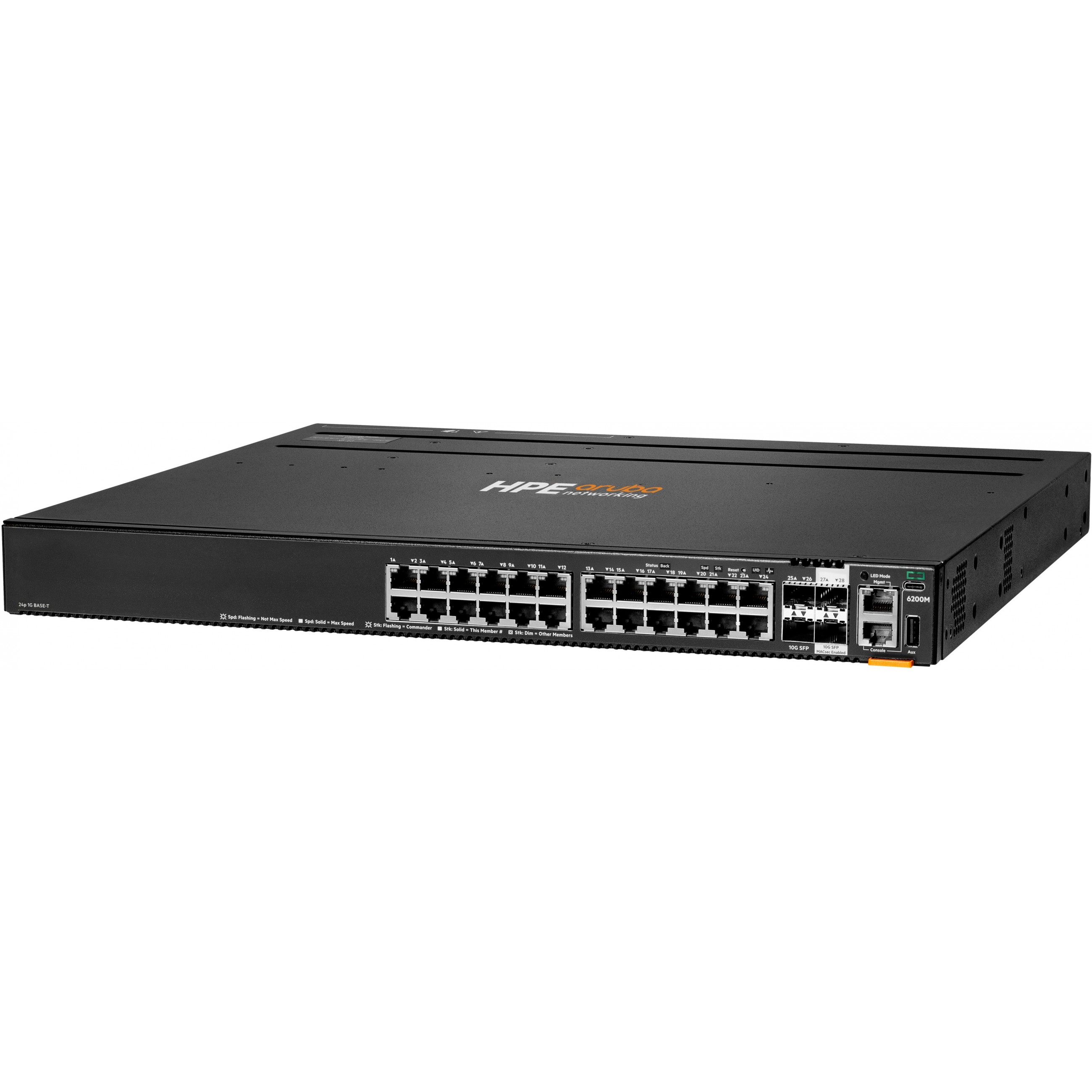 HPE Aruba Networking CX 6200M 24G 4SFP+ Switch