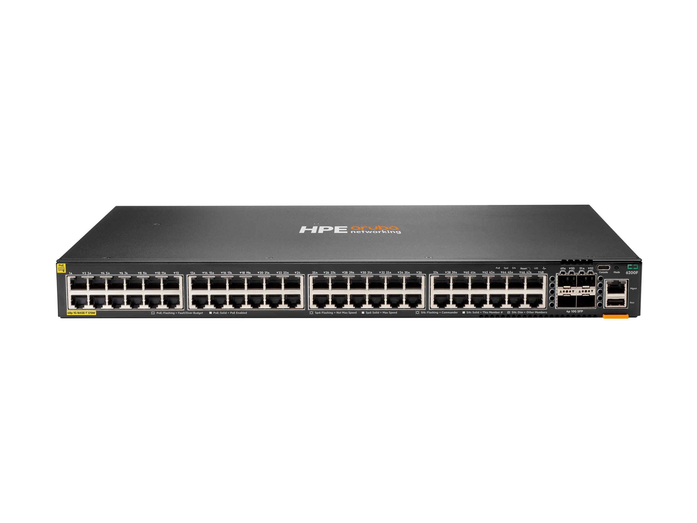 HPE Aruba Networking CX 6200F 48G 4SFP+