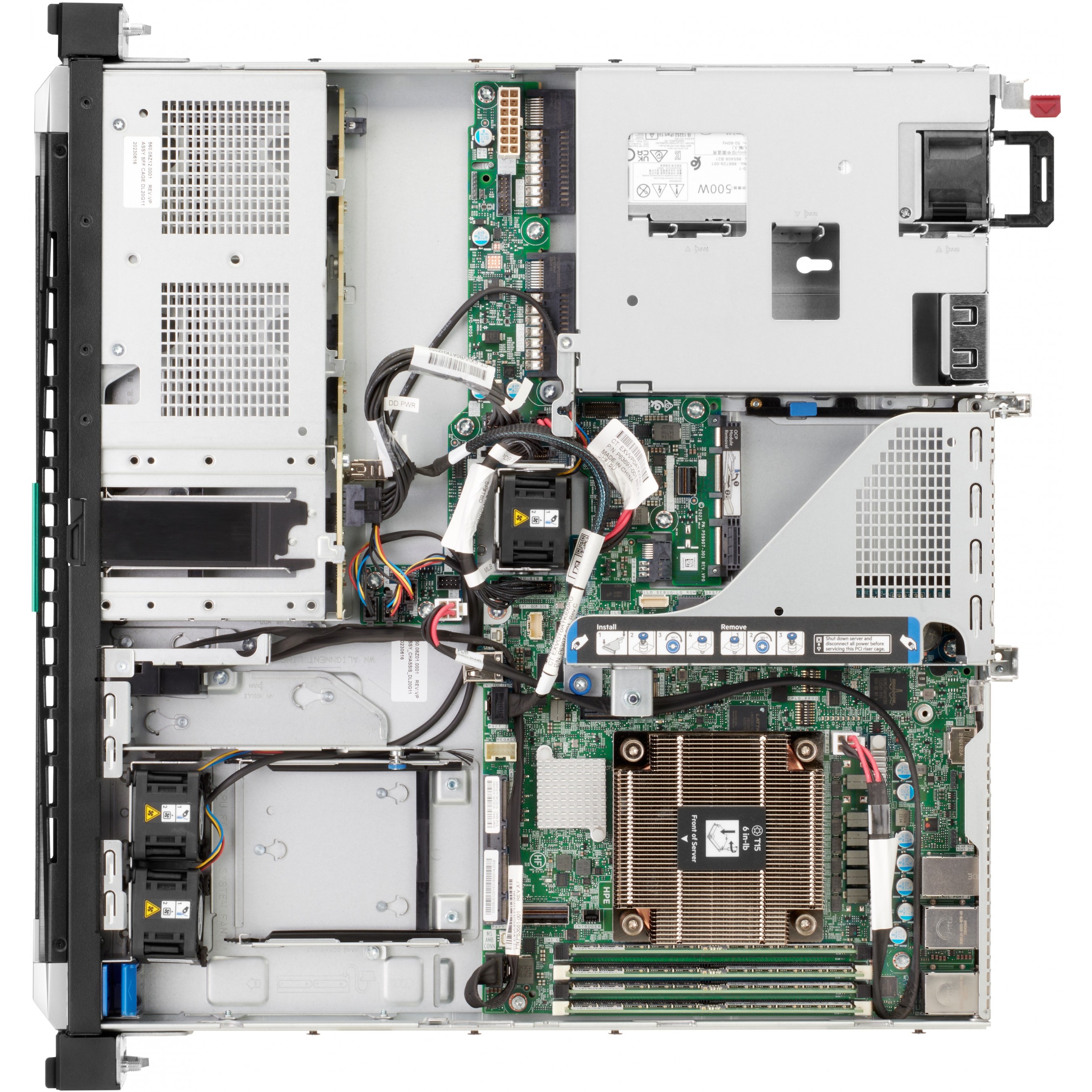 DL20  Gen11    1U XEON E-2434 1x16GB   4xSFF     VROC 1x800W