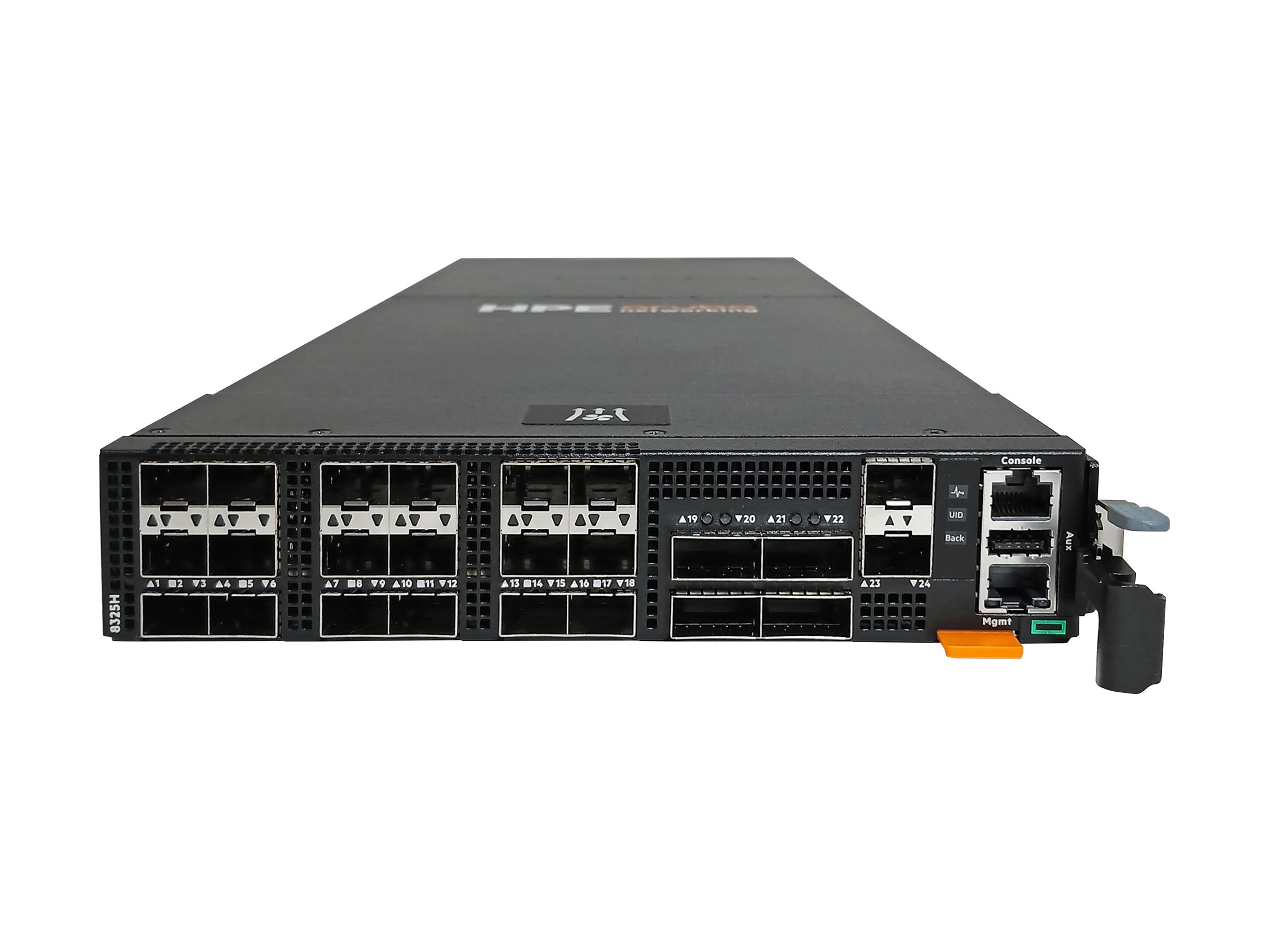 HPE Aruba Networking CX 8325H 18p SFP28 25G 4p QSFP28 100G Front‑to‑Back 4xFan 2xPSU