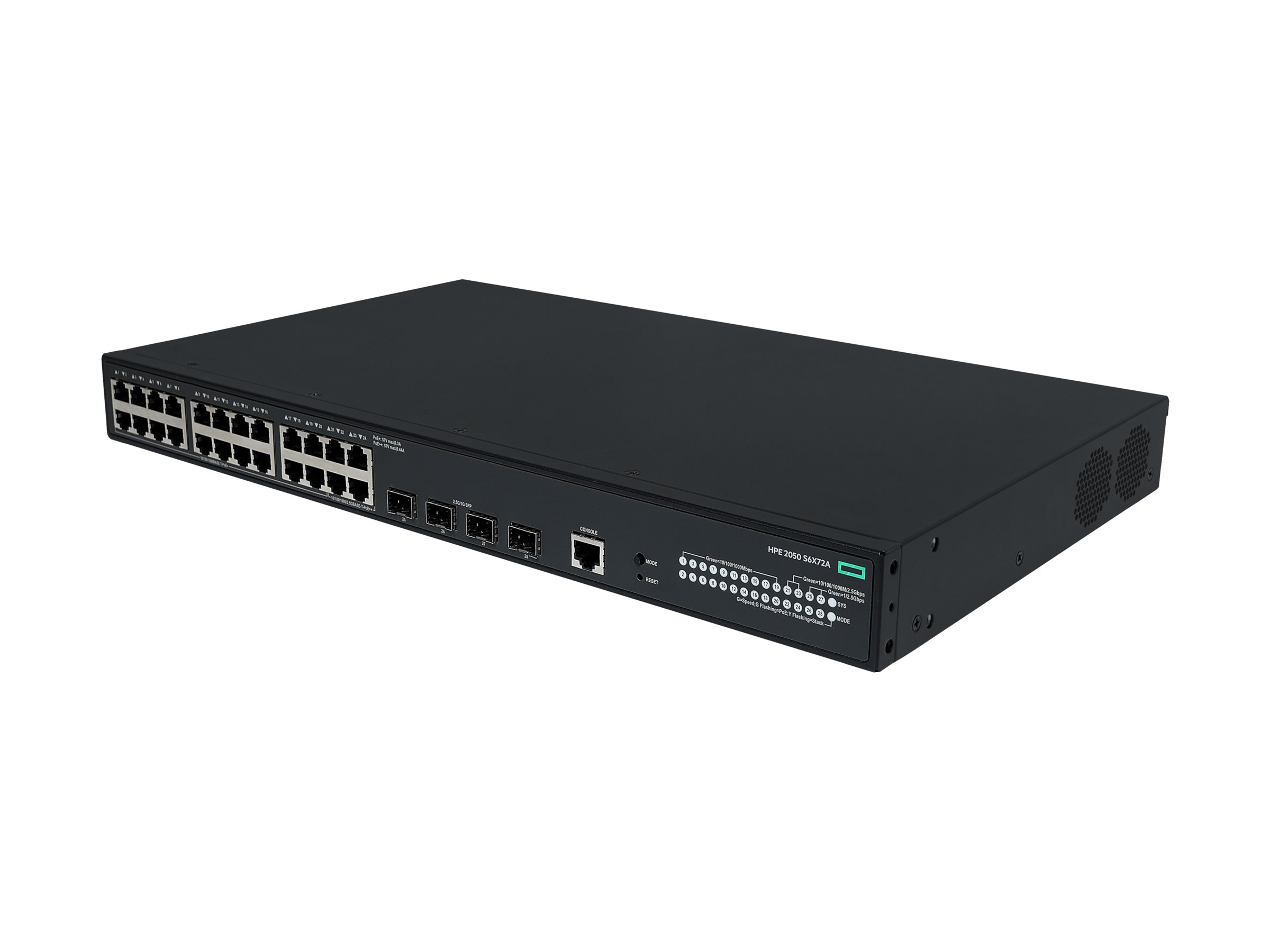 HPE NW CW 2050 24G PoE+ 4F 420W Sw EU en