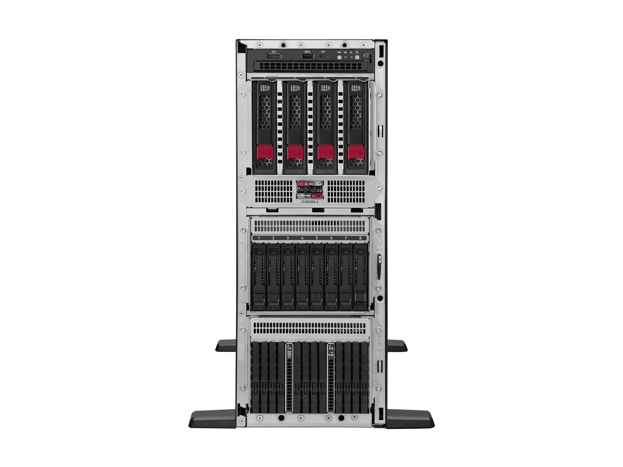 ML350 G12 TW Xeon 6515P 1x64GB 2x480GB SFF MR408i-o 2x1000W (Speditionsversand)