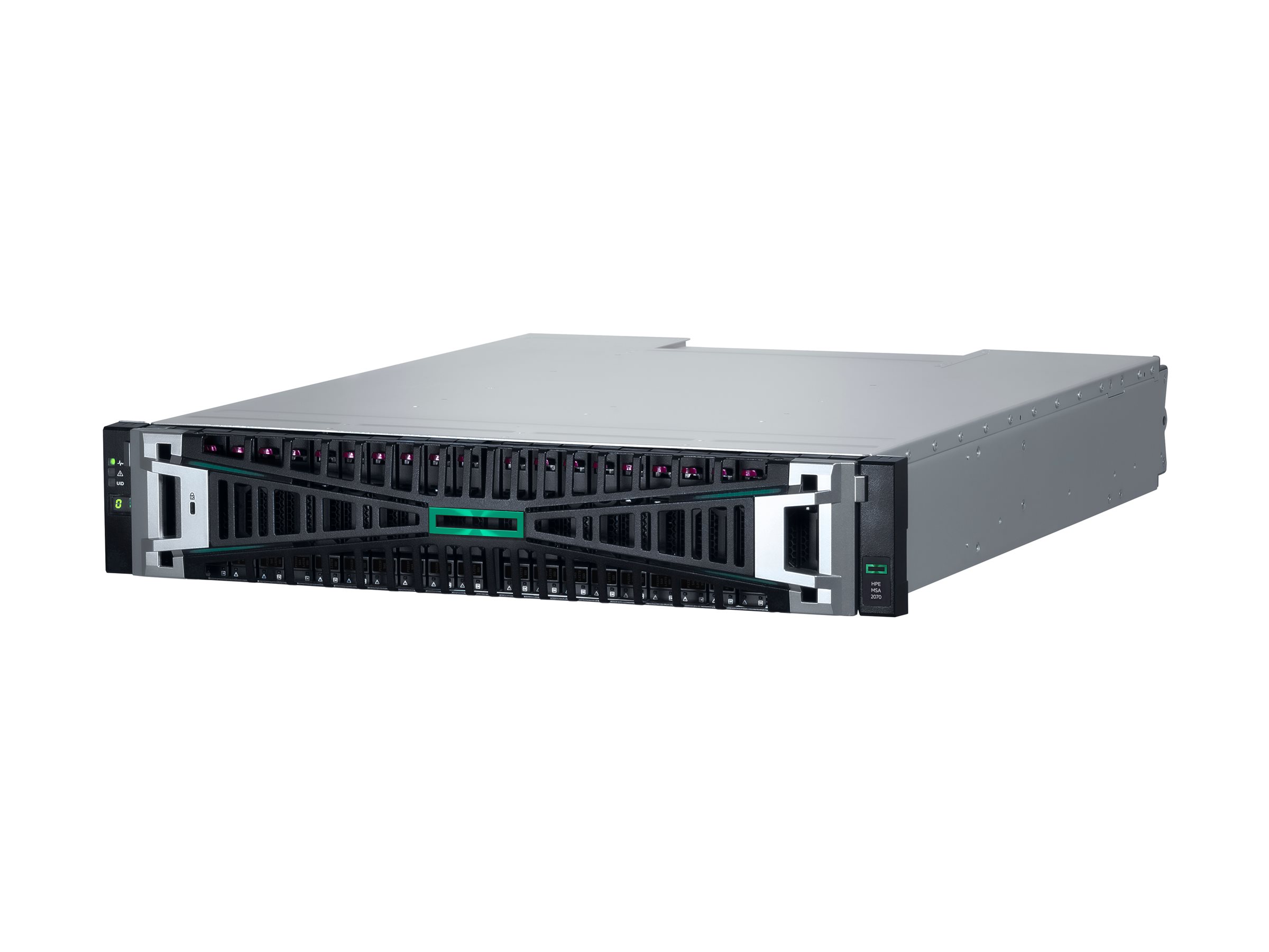 HPE MSA 2070 SFF 2x32Gb FC 4-port Controller Storage Array disk array