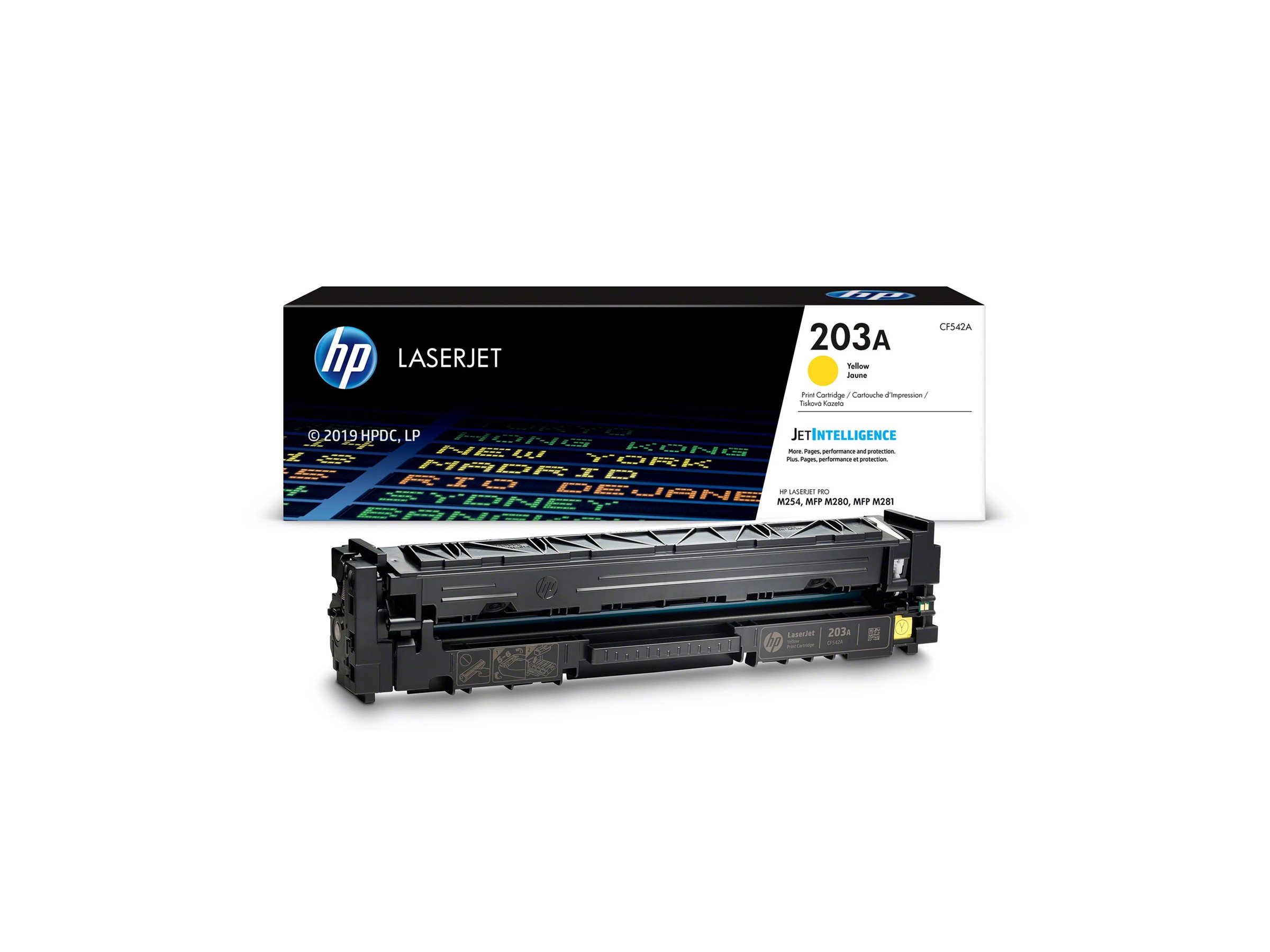 HP 203A      Gelb        LaserJet    Tonerpatrone