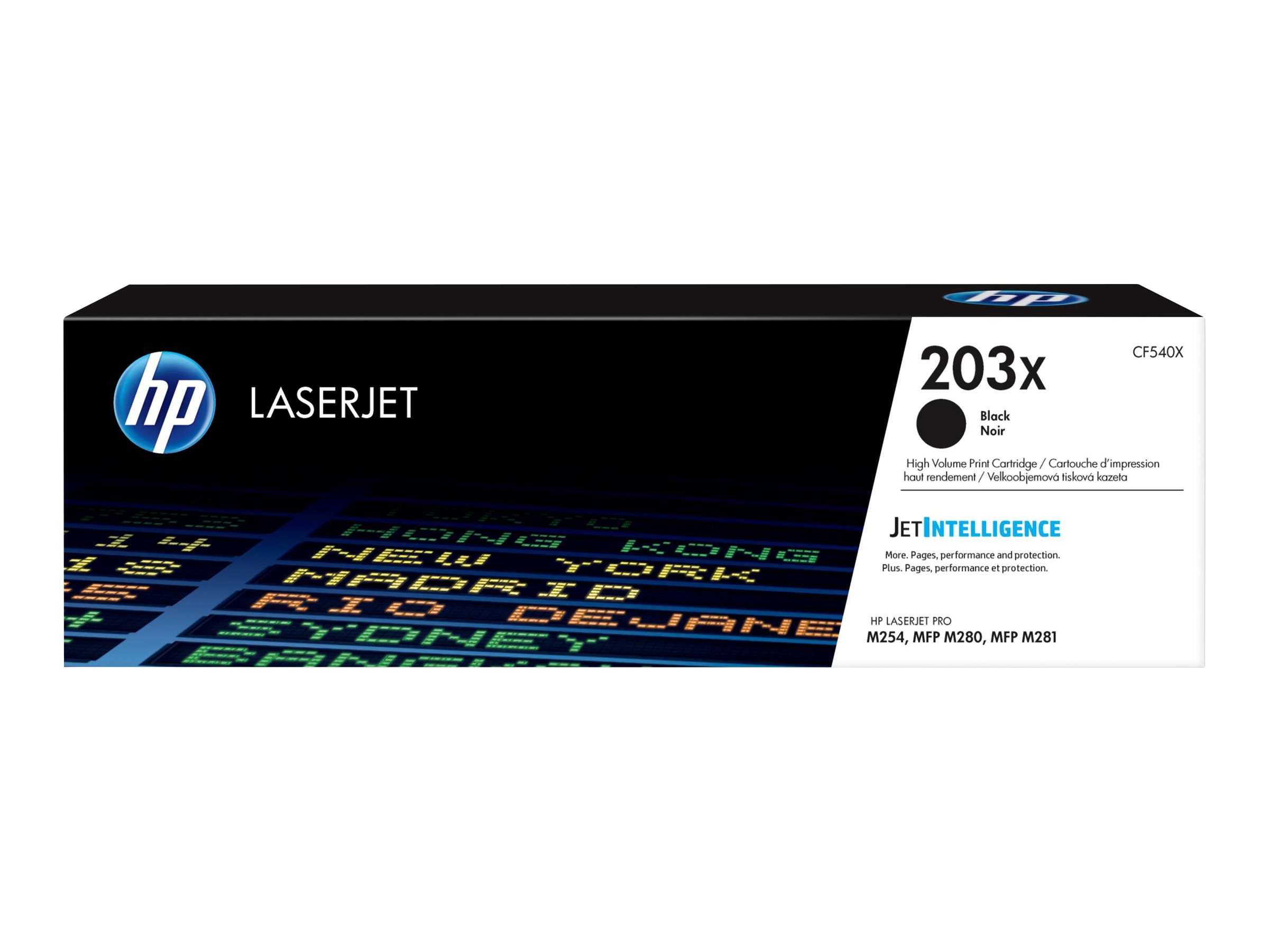 HP 203X High Yield Black Original LaserJet toner cartridge