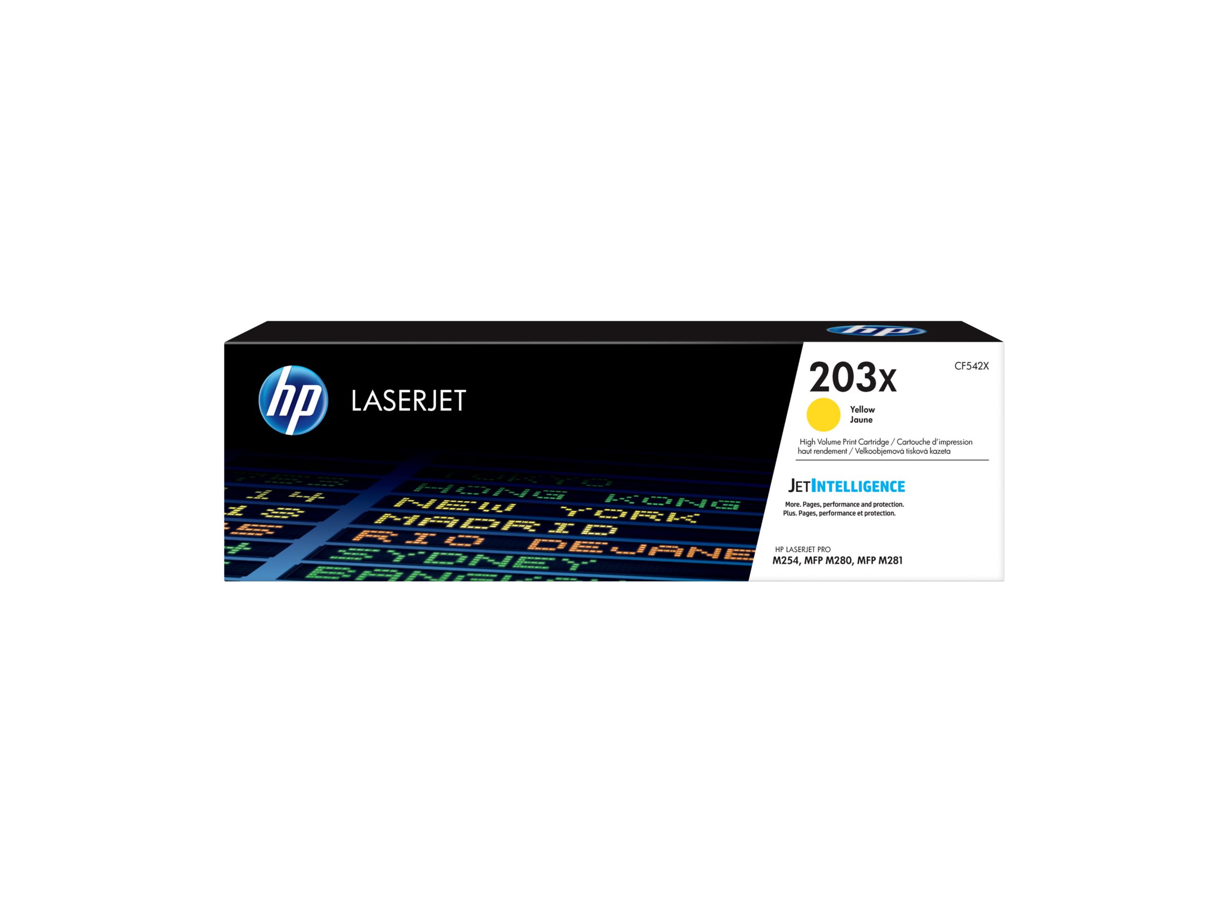 HP 203X Original Yellow LaserJet Toner