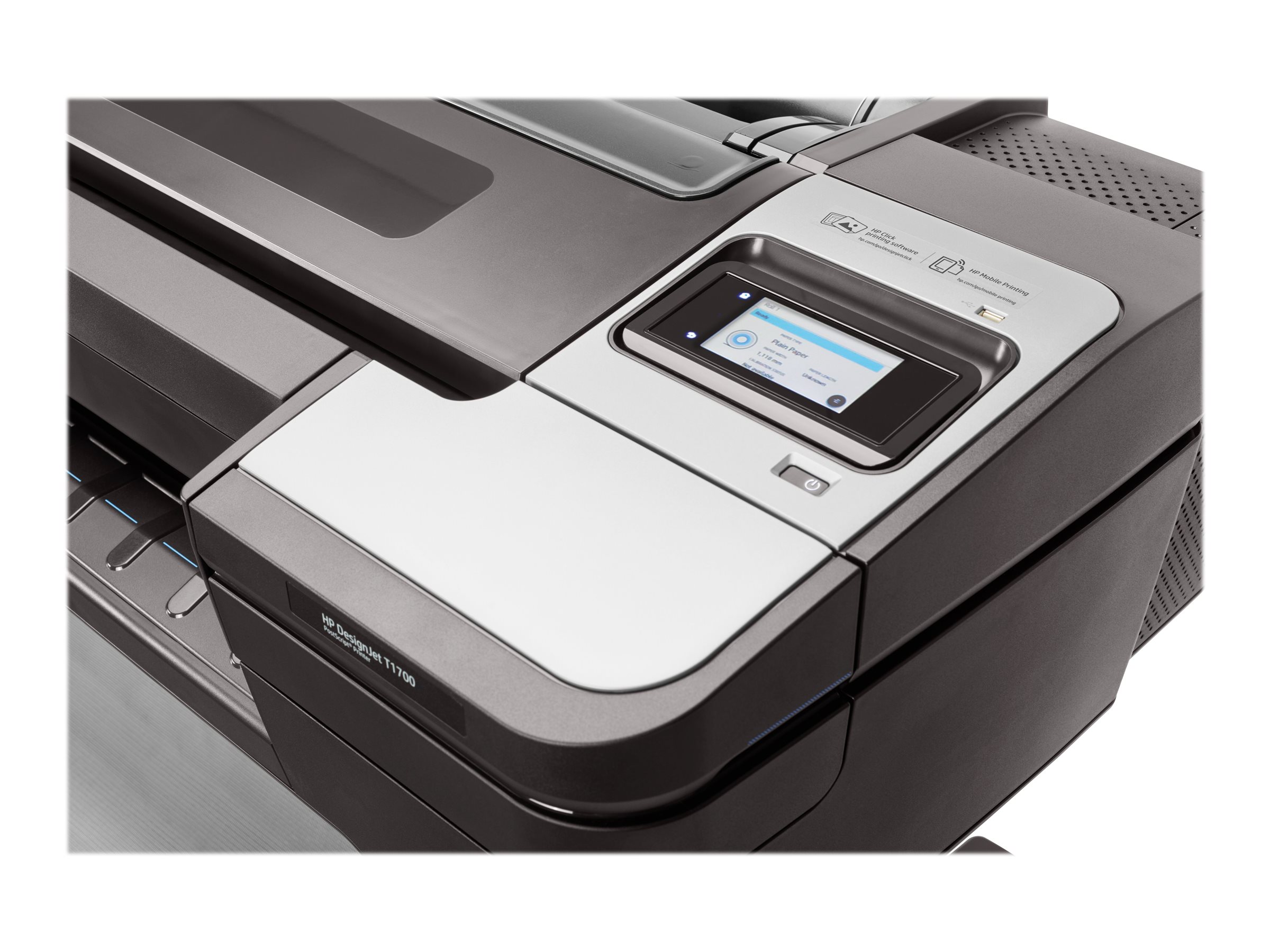 HP DesignJet T1700 44-in PS Printer
