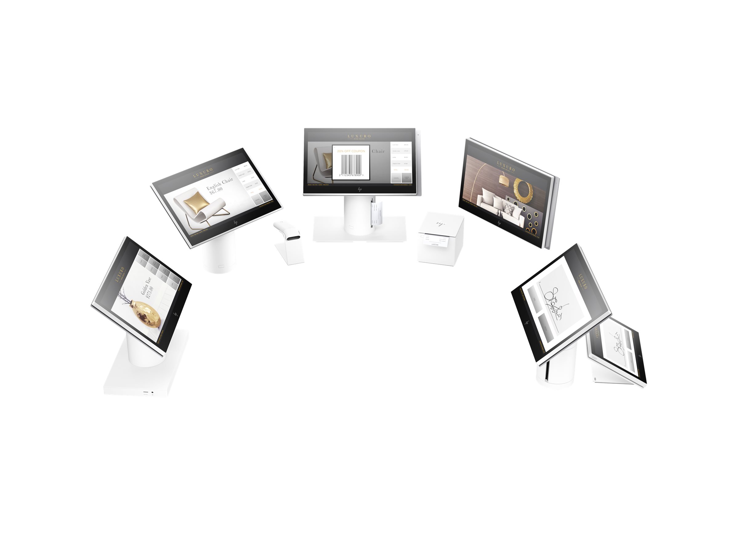 HP ElitePOS 10t Display