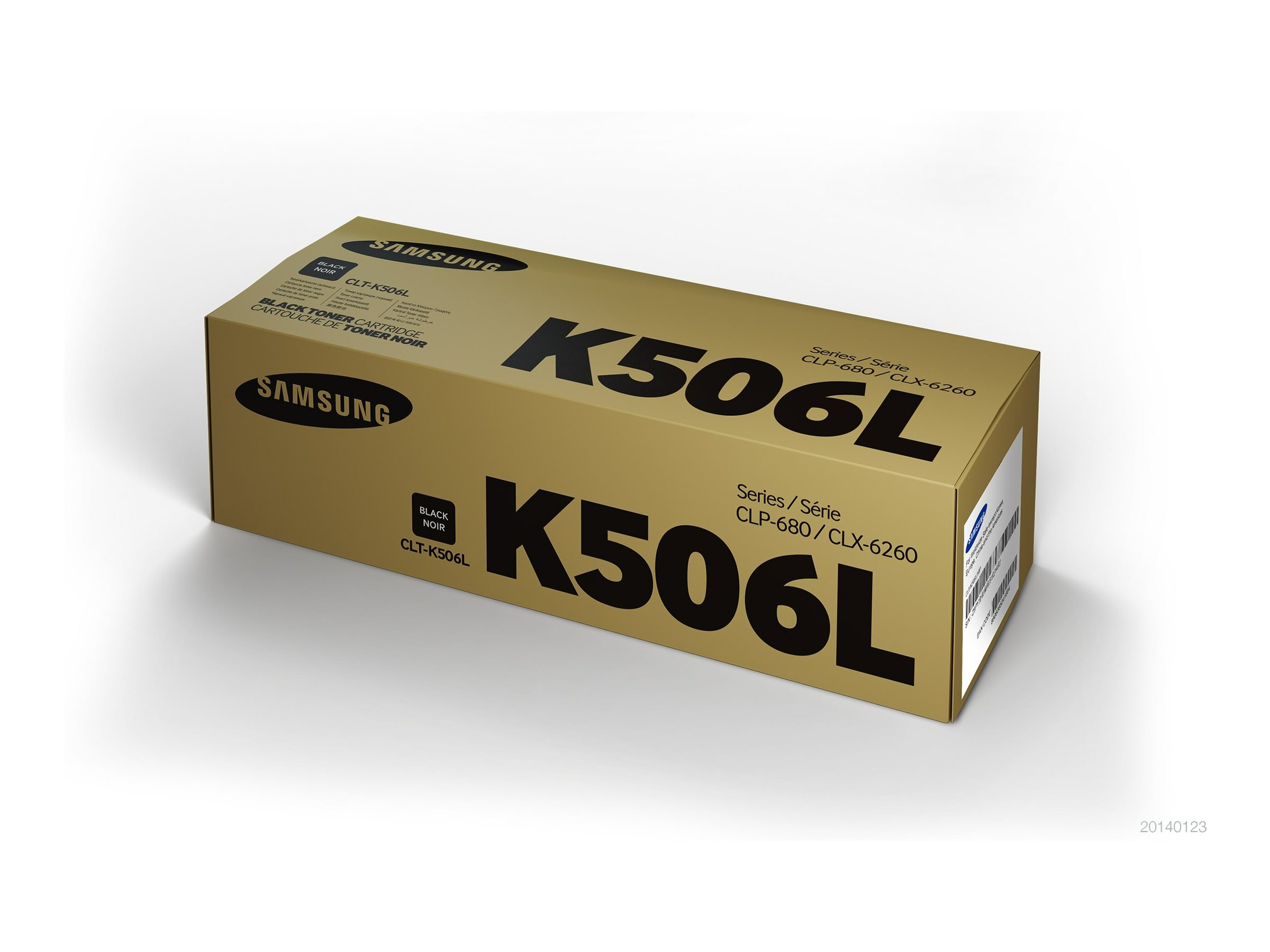 Samsung CLT-K506L Schwarz Original Tonerkartusche mit hoher Reichweite