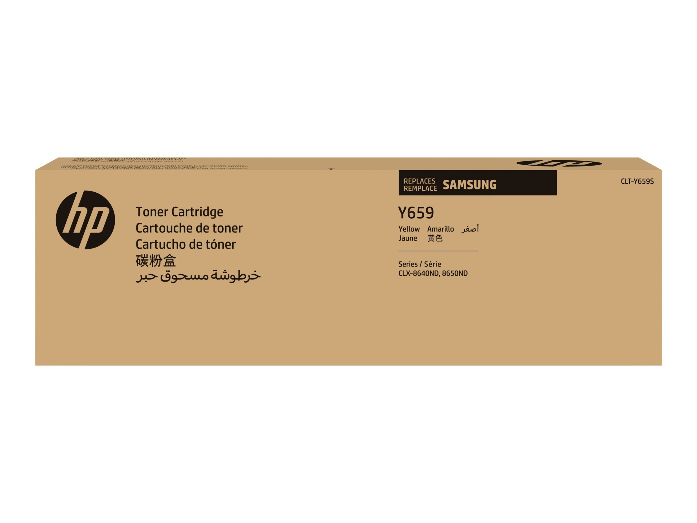 SAMSUNG CLT-Y659S Yellow Toner Cartridge